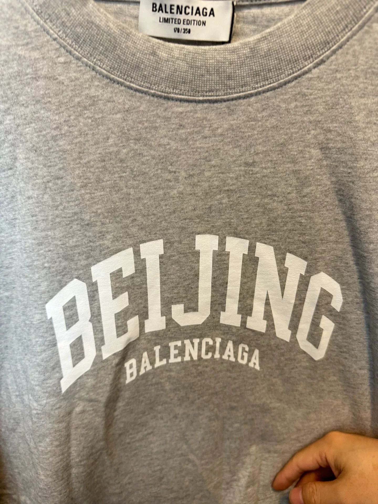 Balenciaga Balenciaga Beijing Limited Edition T-Shirt Size M Size US M / EU 48-50 / 2 - 3 Thumbnail