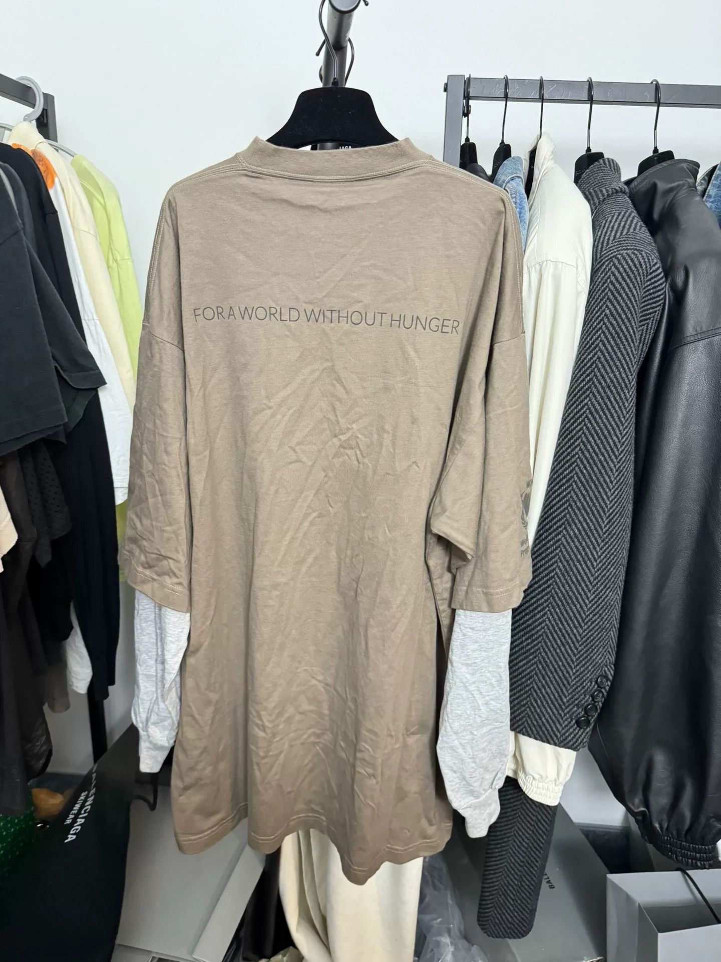 Balenciaga Balenciaga WFP Layered Long Sleeve T-Shirt Size 1 Size US S / EU 44-46 / 1 - 4 Thumbnail