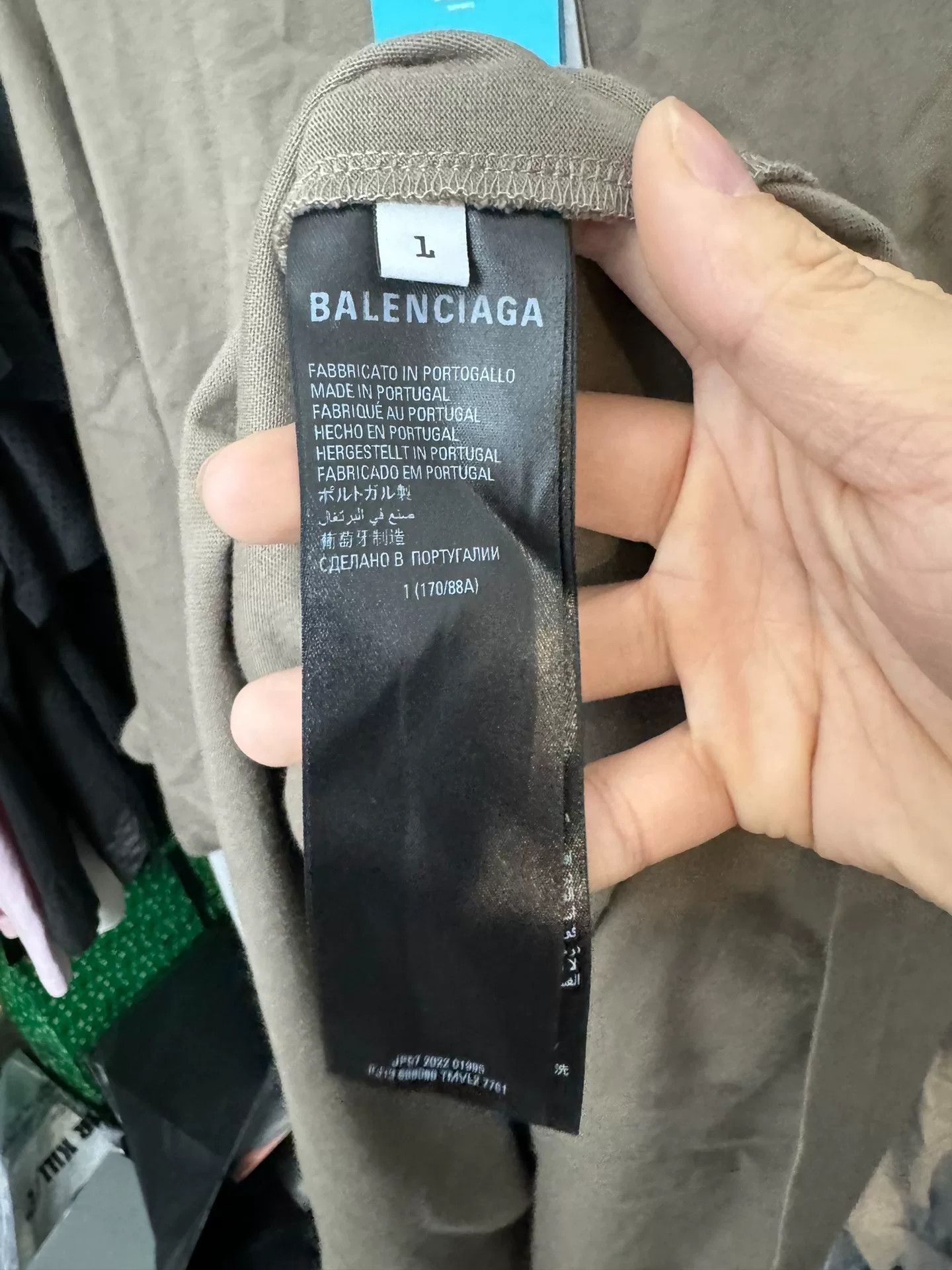 Balenciaga Balenciaga WFP Layered Long Sleeve T-Shirt Size 1 Size US S / EU 44-46 / 1 - 6 Thumbnail