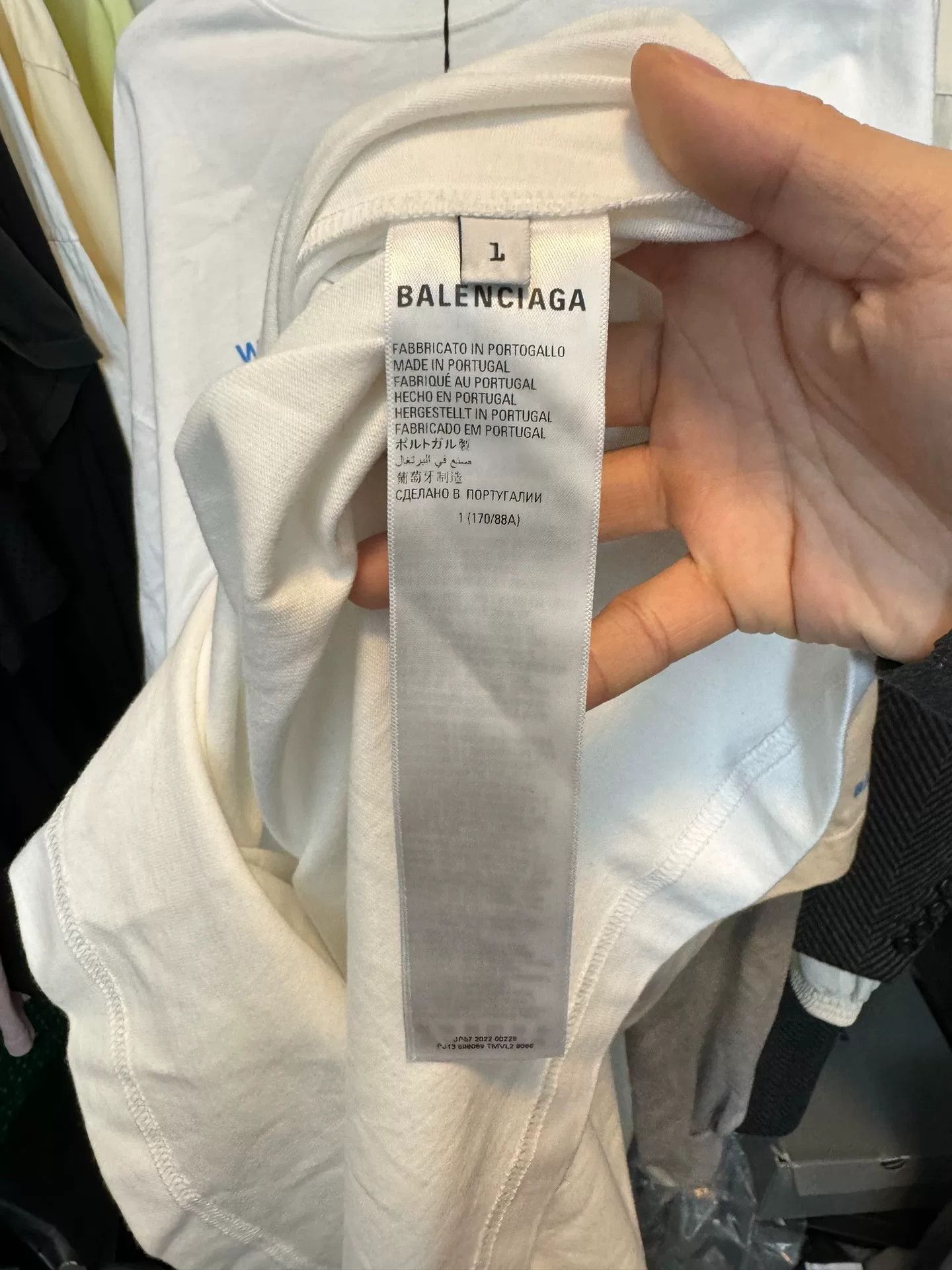 Balenciaga Balenciaga WFP Layered Long Sleeve T-Shirt Size S Size US S / EU 44-46 / 1 - 8 Thumbnail