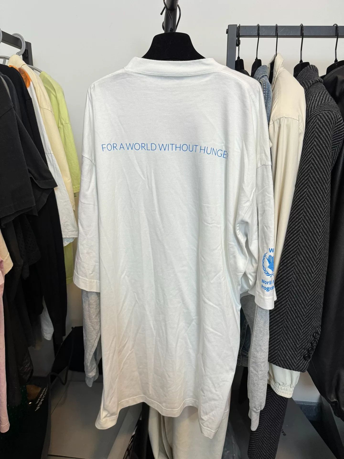 Balenciaga Balenciaga WFP Layered Long Sleeve T-Shirt Size S Size US S / EU 44-46 / 1 - 6 Thumbnail