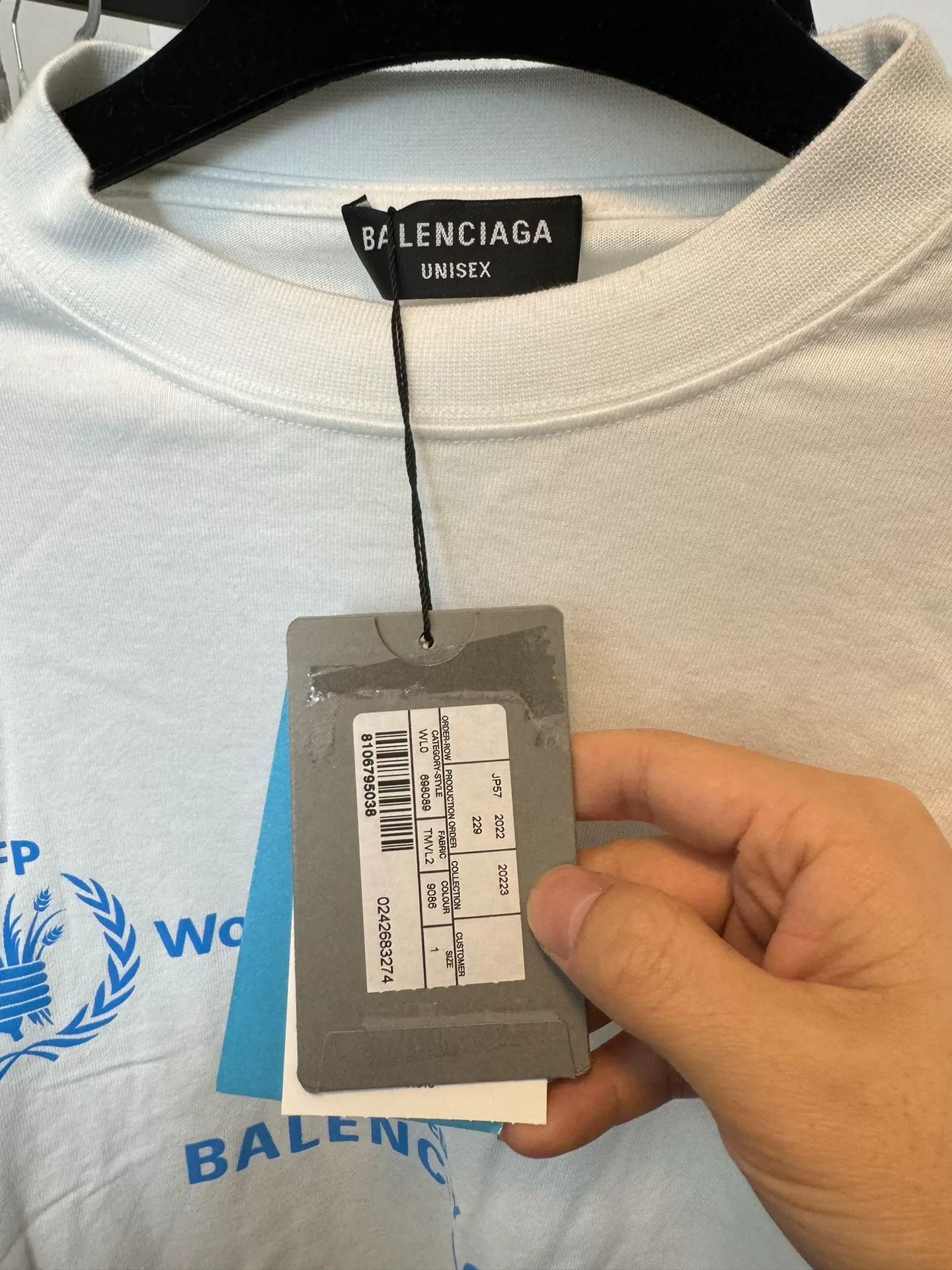 Balenciaga Balenciaga WFP Layered Long Sleeve T-Shirt Size S Size US S / EU 44-46 / 1 - 3 Thumbnail
