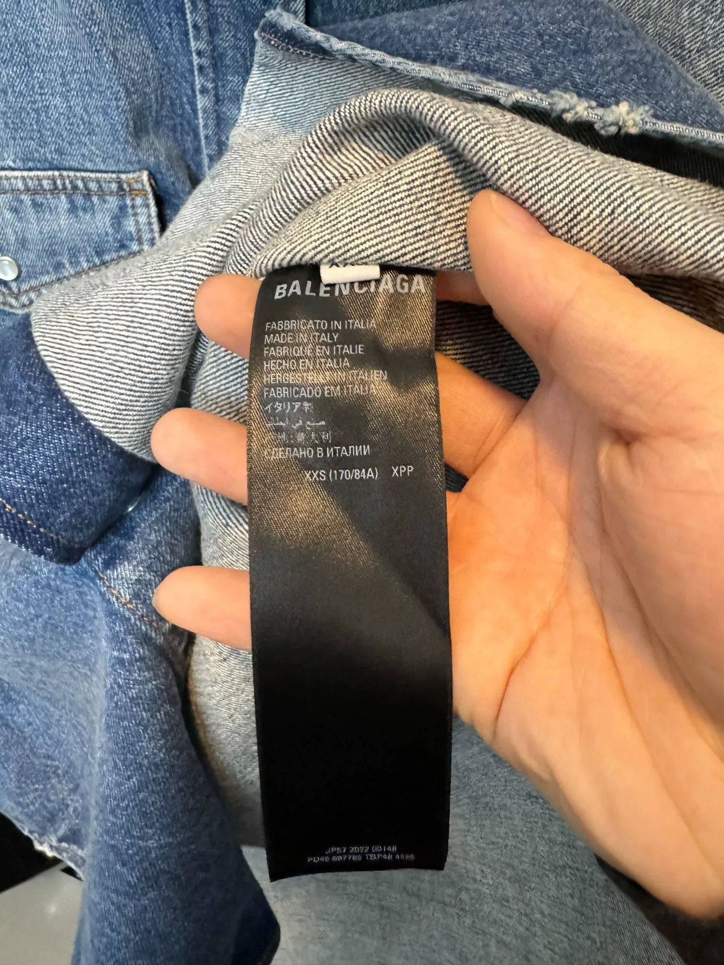 Balenciaga Balenciaga Denim Vest Size US XXS Size US XXS / EU 40 - 5 Thumbnail