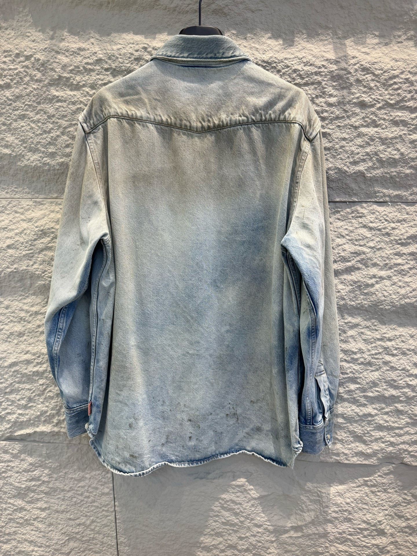 Acne Studios Acne Studios Mud Wash Denim Shirt Size S Size US S / EU 44-46 / 1 - 4 Thumbnail