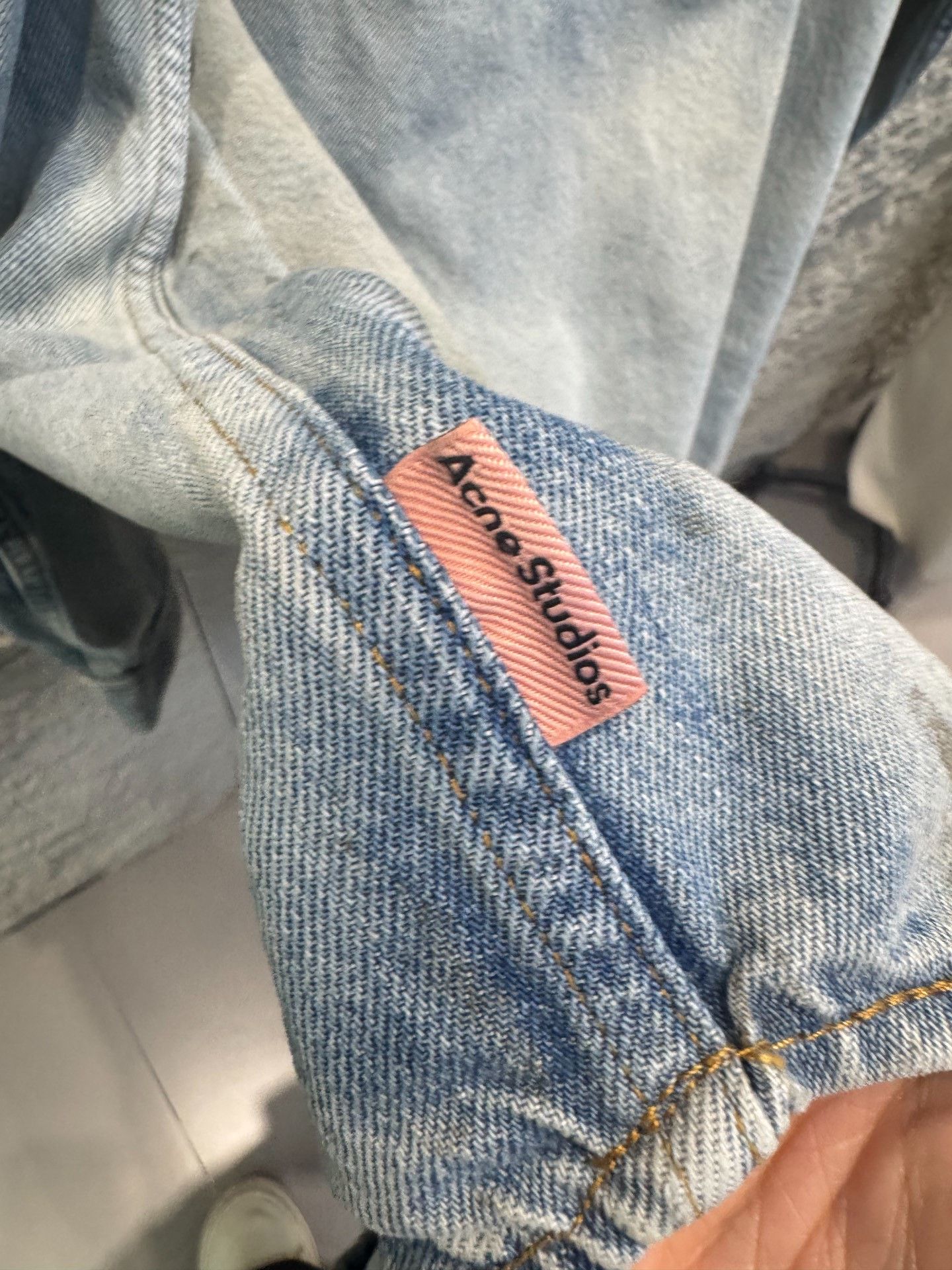 Acne Studios Acne Studios Mud Wash Denim Shirt Size S Size US S / EU 44-46 / 1 - 5 Thumbnail