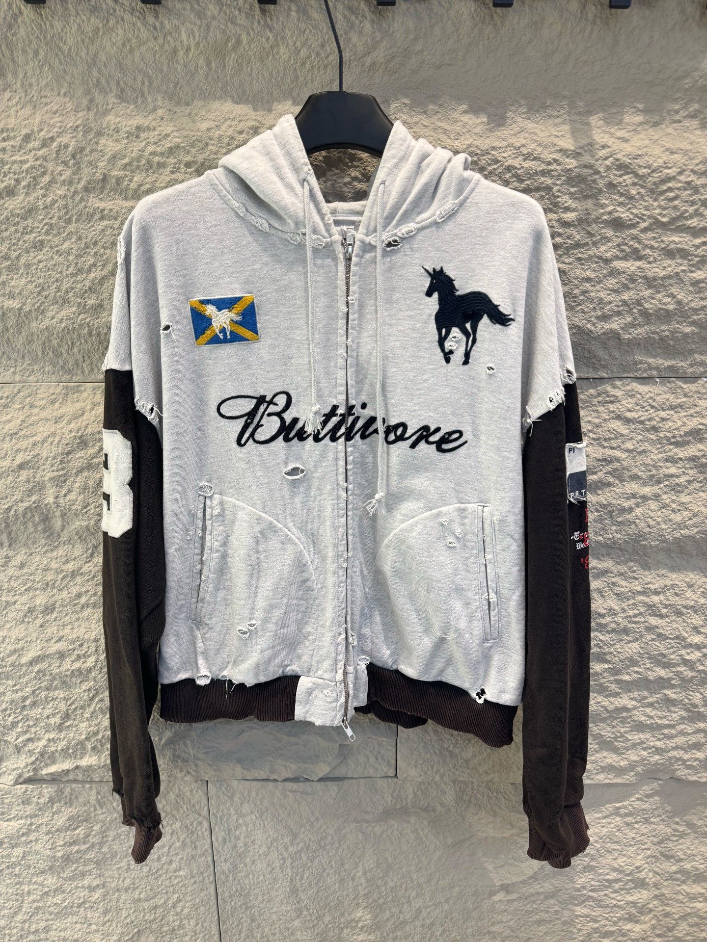 Balenciaga Protocol Index Buttivore Zip Hoodie Size M Size US M / EU 48-50 / 2 - 2 Thumbnail