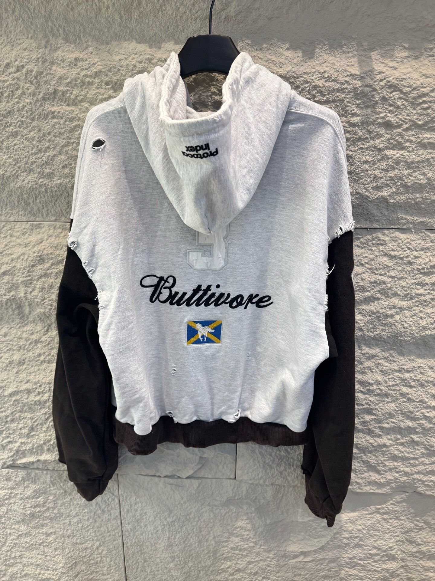Balenciaga Protocol Index Buttivore Zip Hoodie Size M Size US M / EU 48-50 / 2 - 6 Thumbnail