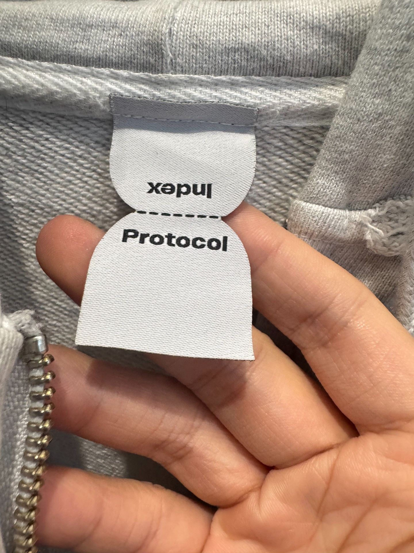Balenciaga Protocol Index Buttivore Zip Hoodie Size M Size US M / EU 48-50 / 2 - 3 Thumbnail