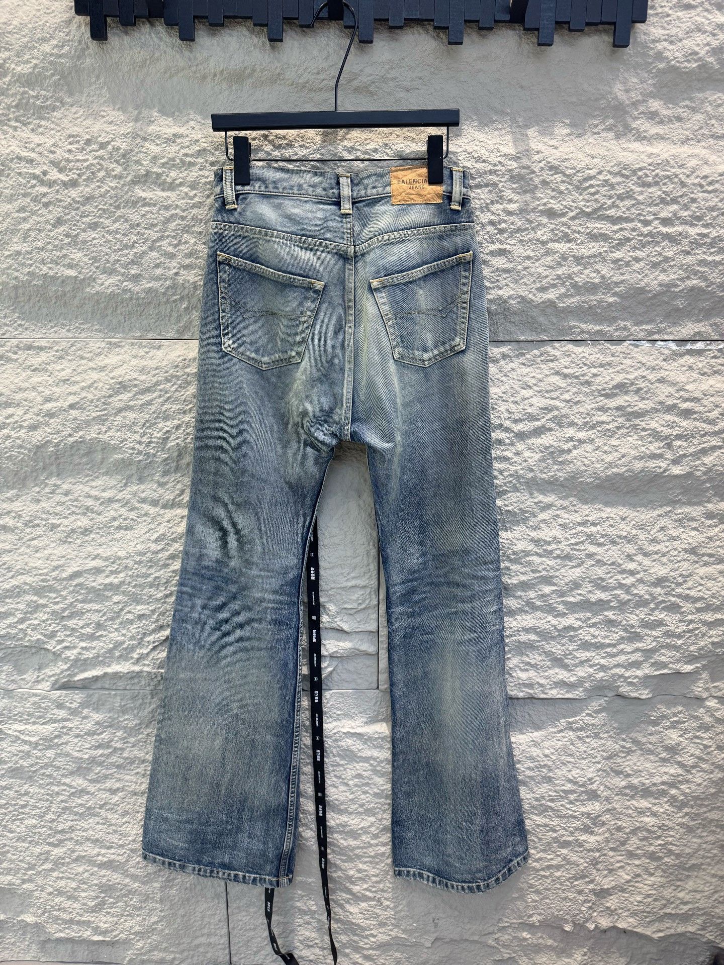 Balenciaga Balenciaga Washed Denim Jeans Size 26 Size US 26 / EU 42 - 5 Thumbnail