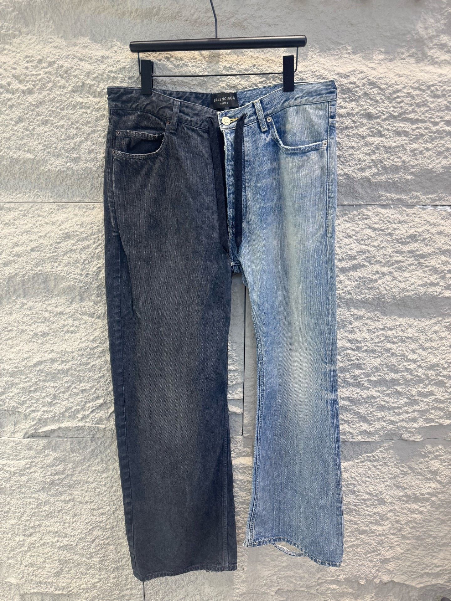 Balenciaga Balenciaga Paneled Denim Jeans Size S Size US 30 / EU 46 - 2 Thumbnail