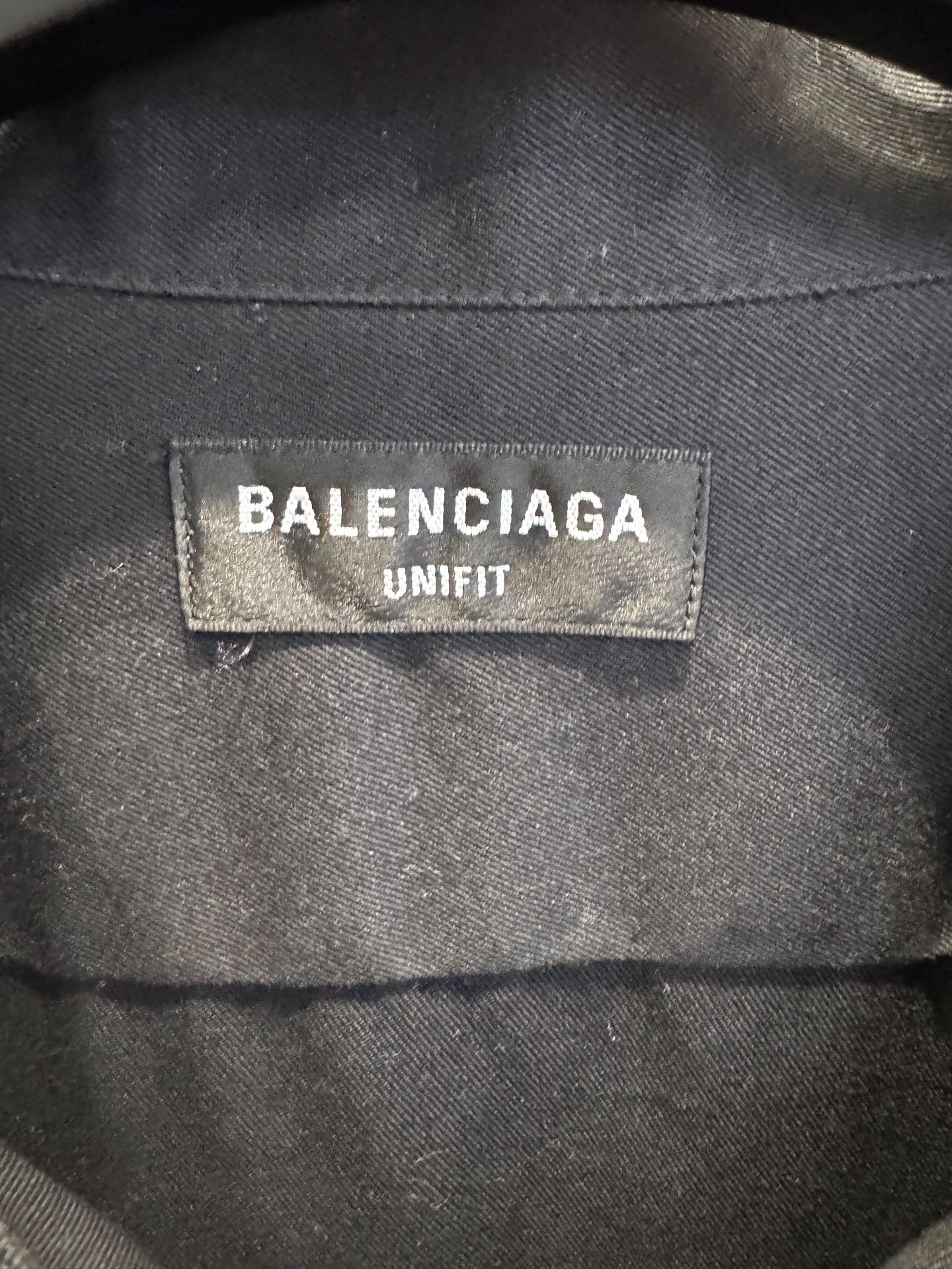 Balenciaga Balenciaga Property Of Print Short Sleeve Shirt Size L Size US L / EU 52-54 / 3 - 3 Thumbnail