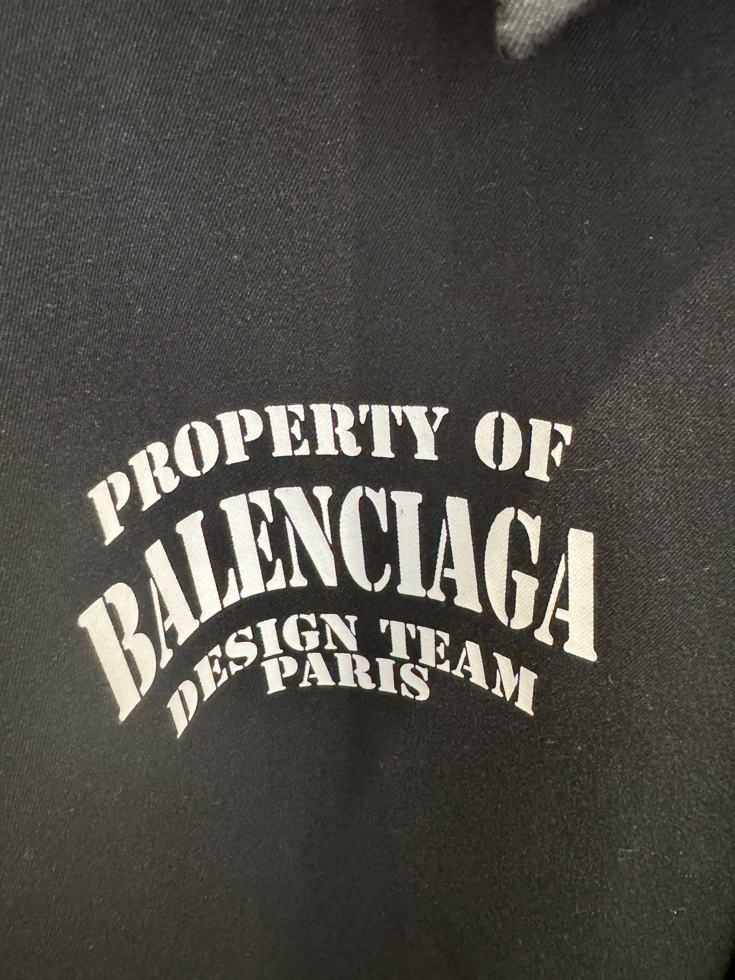 Balenciaga Balenciaga Property Of Print Short Sleeve Shirt Size L Size US L / EU 52-54 / 3 - 4 Thumbnail