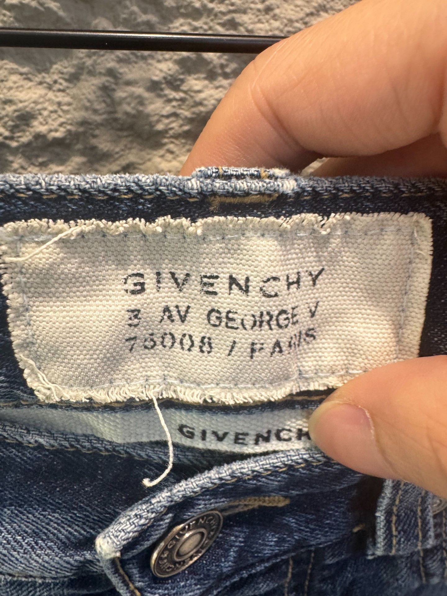 Givenchy Givenchy Blue Denim Jeans Size 32 Size US 32 / EU 48 - 3 Thumbnail