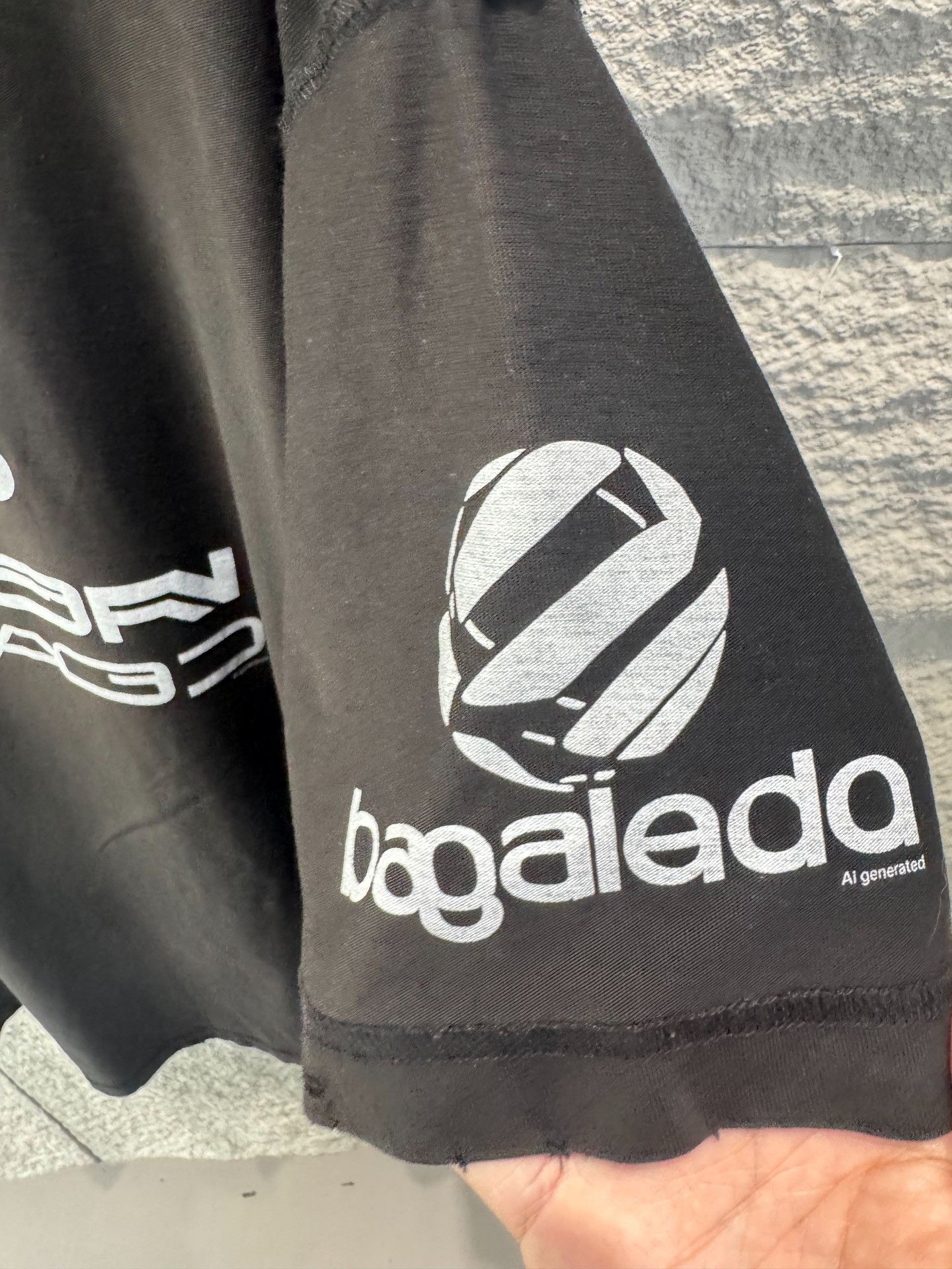 Balenciaga Balenciaga AI Generated Distressed T-Shirt Size S Size US S / EU 44-46 / 1 - 4 Thumbnail