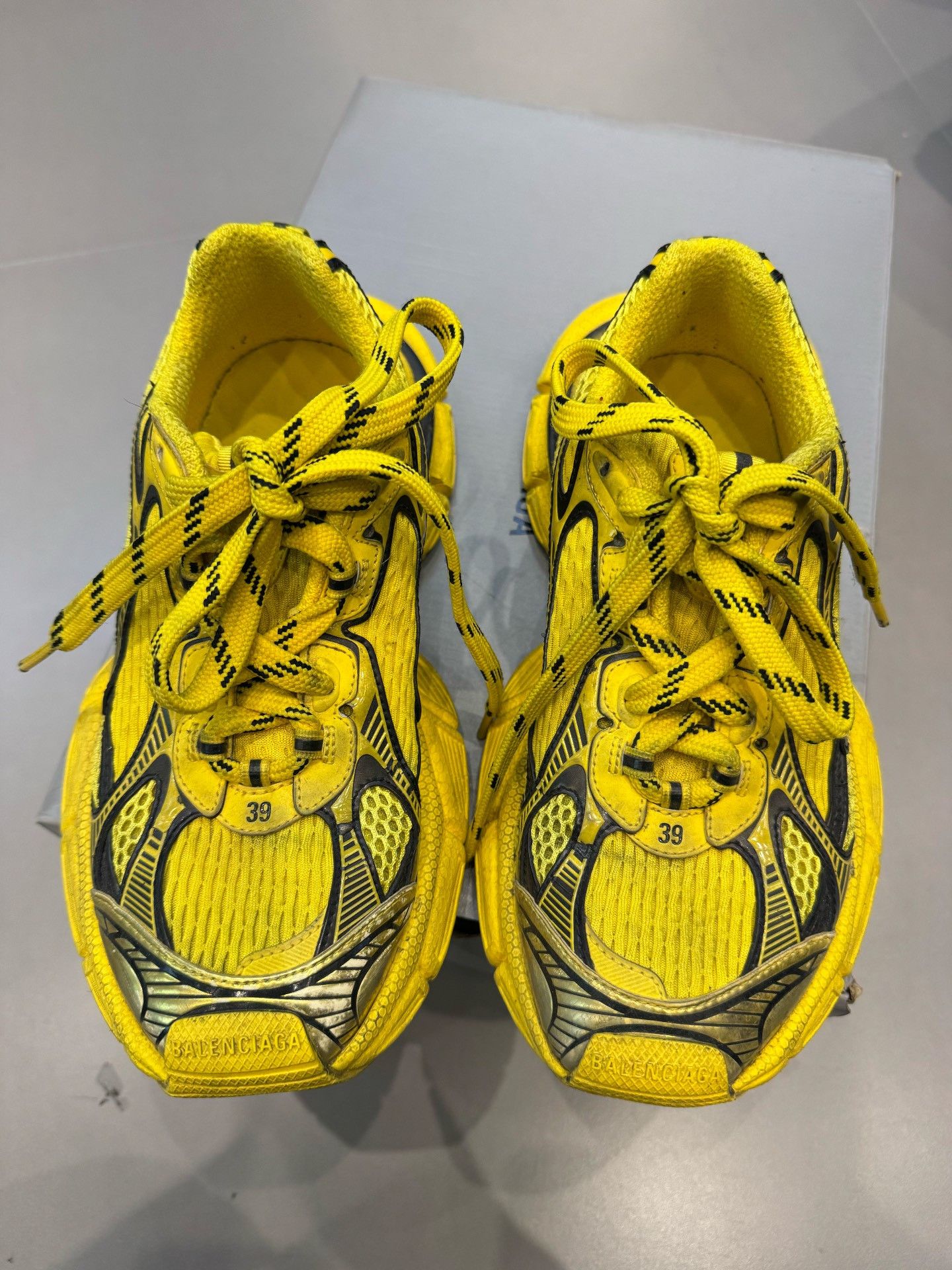 Balenciaga Balenciaga Yellow 3XL Sneakers Size 6 Size US 6 / EU 39 - 3 Thumbnail