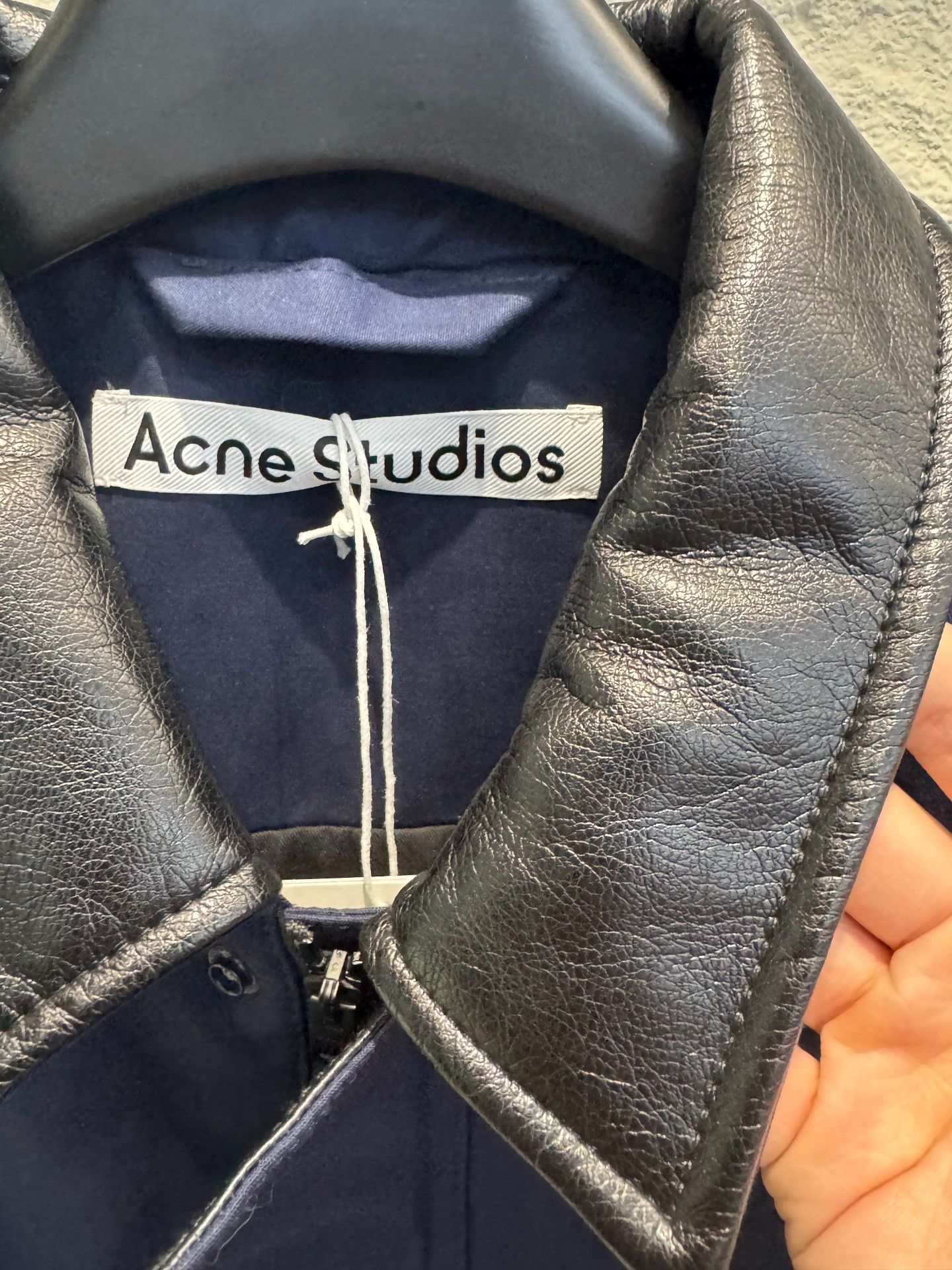 Acne Studios Acne Studios Leather Collar Work Jacket Size 50 Size US M / EU 48-50 / 2 - 3 Thumbnail
