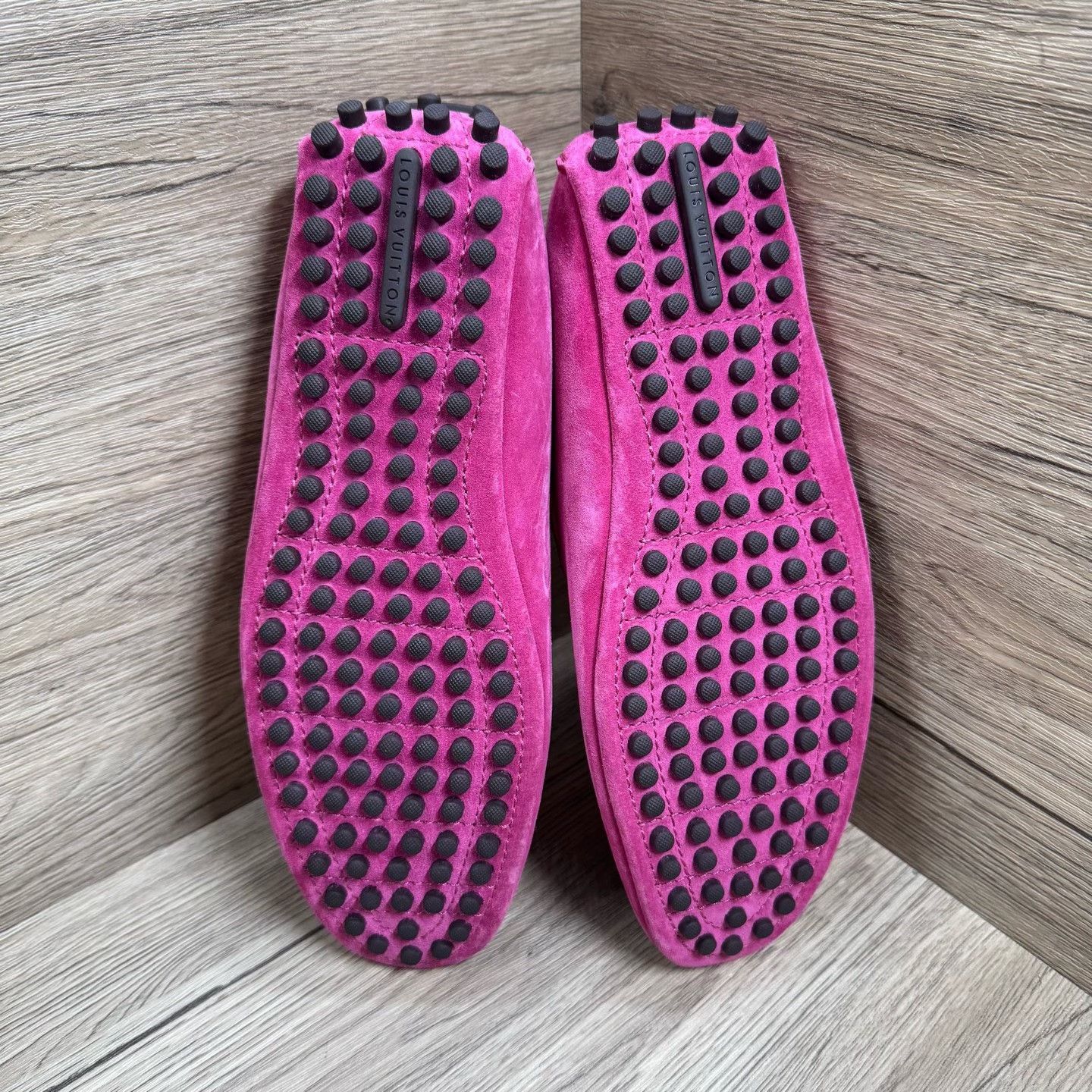 Louis Vuitton Louis Vuitton Pink Suede Tassel Loafers Size US 8 Size US 8 / EU 41 - 6 Thumbnail