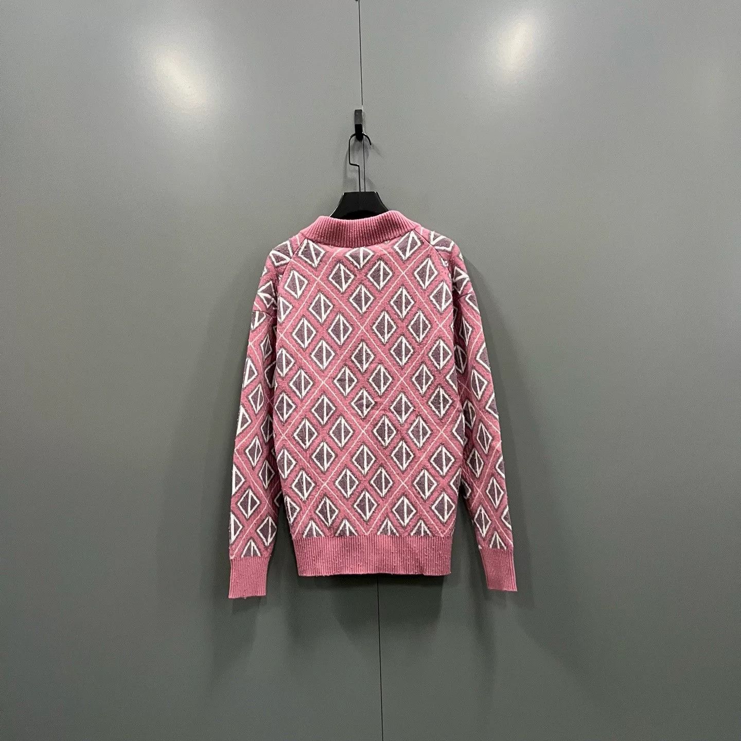 Dior Dior Pink CD Diamond Sweater Size S Size US S / EU 44-46 / 1 - 3 Thumbnail