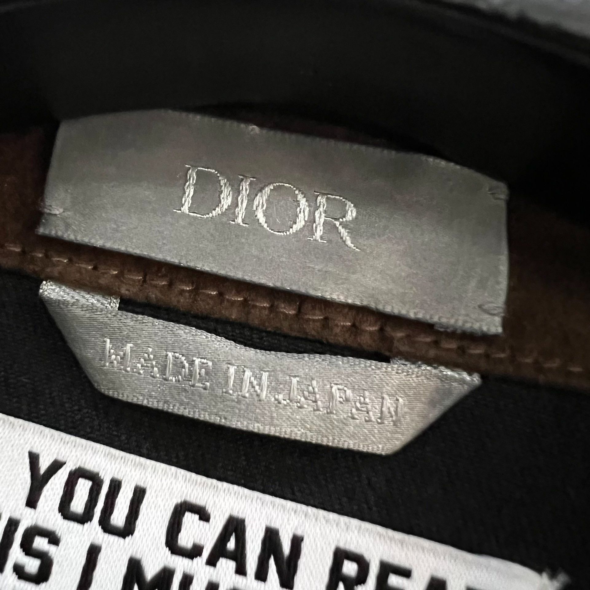 Dior Dior x Travis Scott Logo Suede Shirt Size S Size US S / EU 44-46 / 1 - 5 Thumbnail
