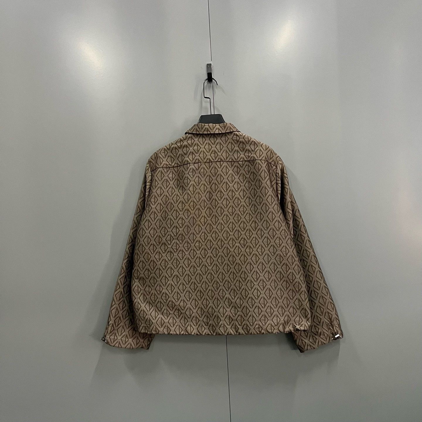 Dior Dior CD Logo Jacquard Zip Jacket Size 54 Size US L / EU 52-54 / 3 - 3 Thumbnail