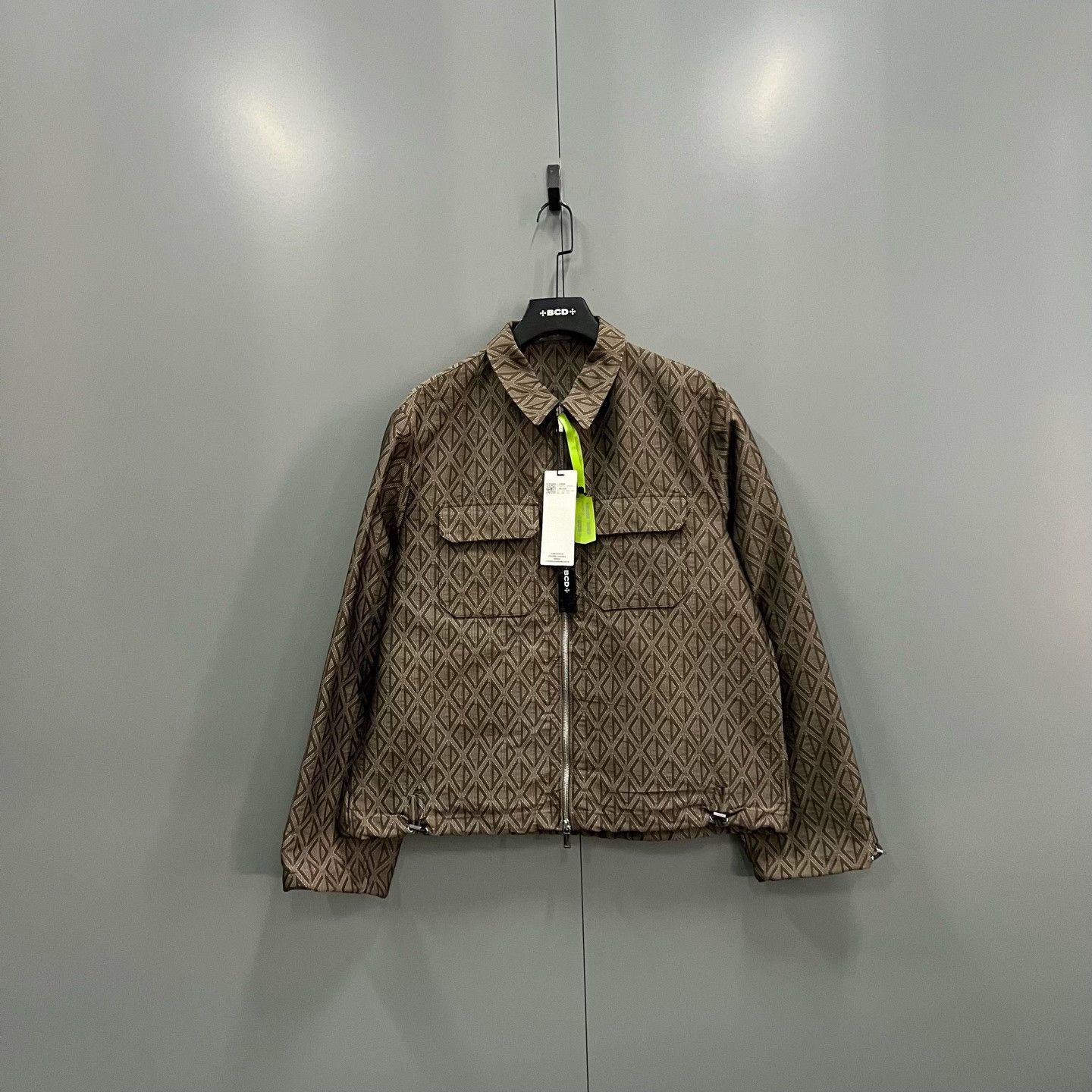 Dior Dior CD Logo Jacquard Zip Jacket Size 54 Size US L / EU 52-54 / 3 - 2 Thumbnail