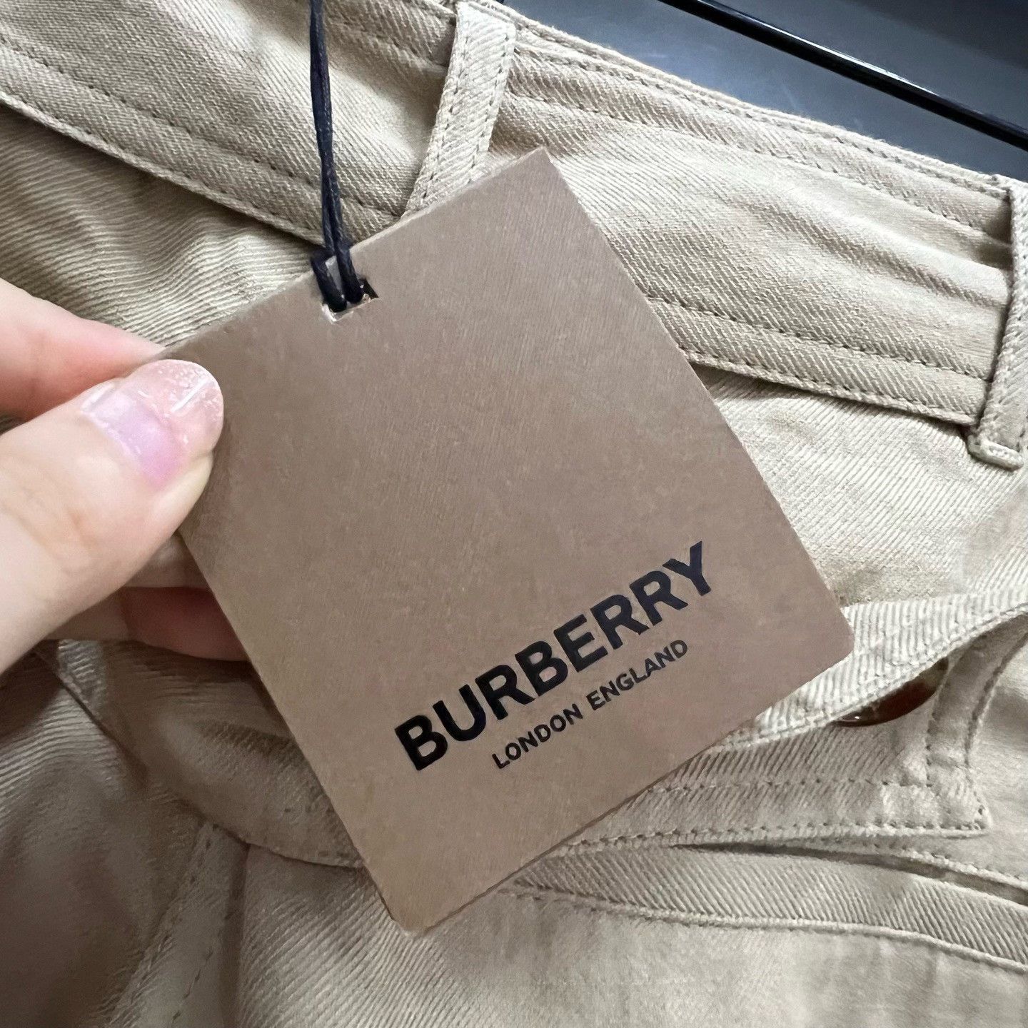Burberry Burberry Honey Cotton Blend Cargo Pants Size 6 Size 28" / US 6 / IT 42 - 4 Thumbnail