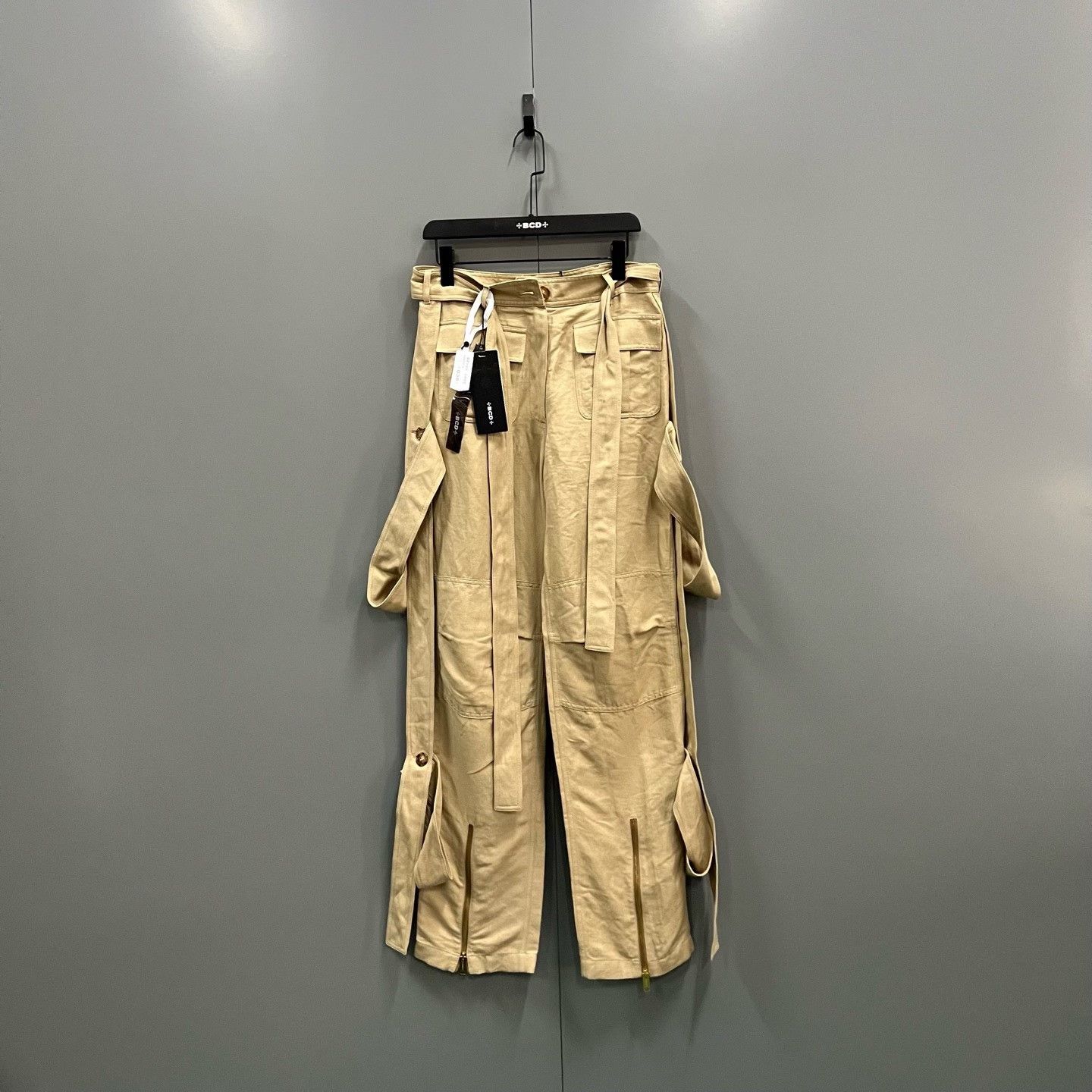 Burberry Burberry Honey Cotton Blend Cargo Pants Size 6 Size 28" / US 6 / IT 42 - 2 Thumbnail
