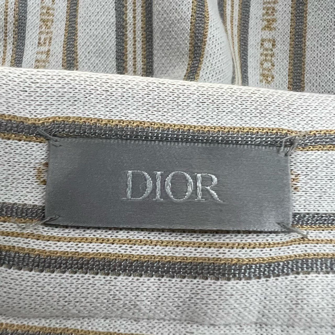 Dior Dior Striped Logo Print Shorts Size M Size US 32 / EU 48 - 4 Thumbnail