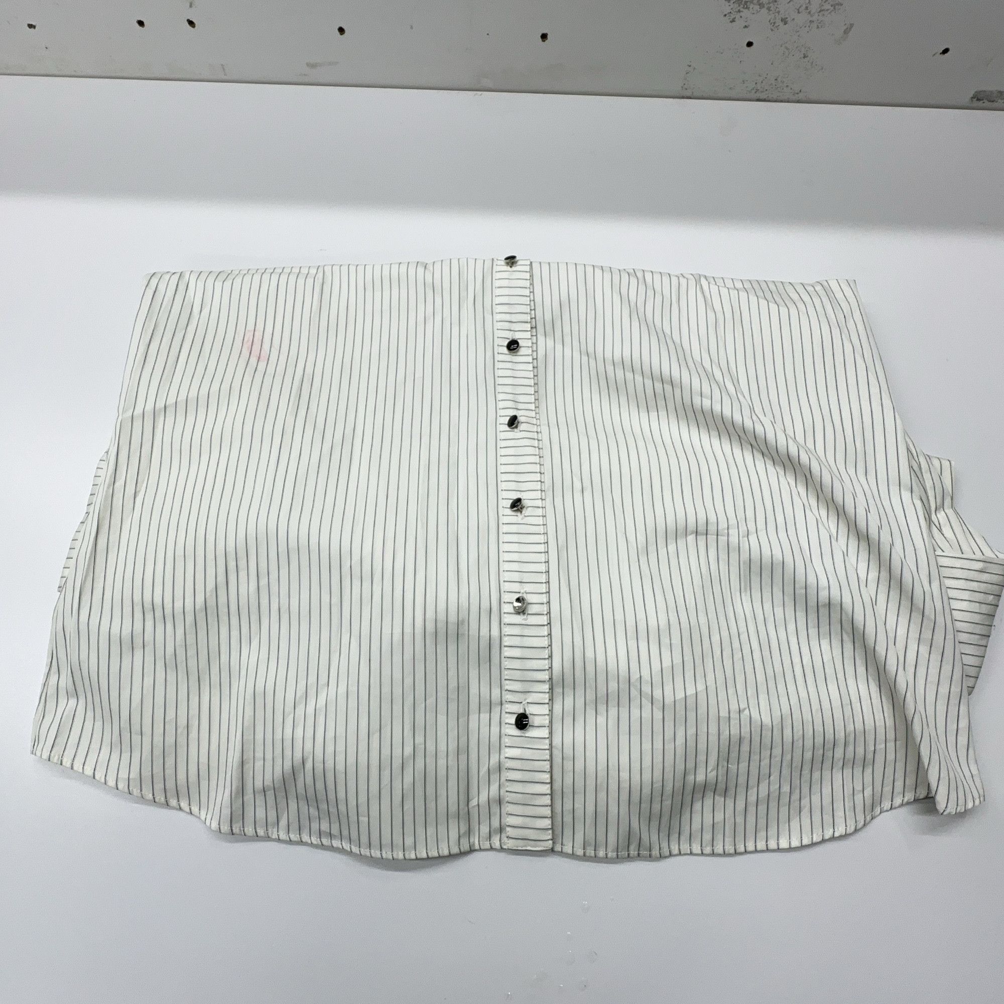 Balenciaga Balenciaga Striped Button Up Shirt Size 38 Size S / US 4 / IT 40 - 6 Thumbnail