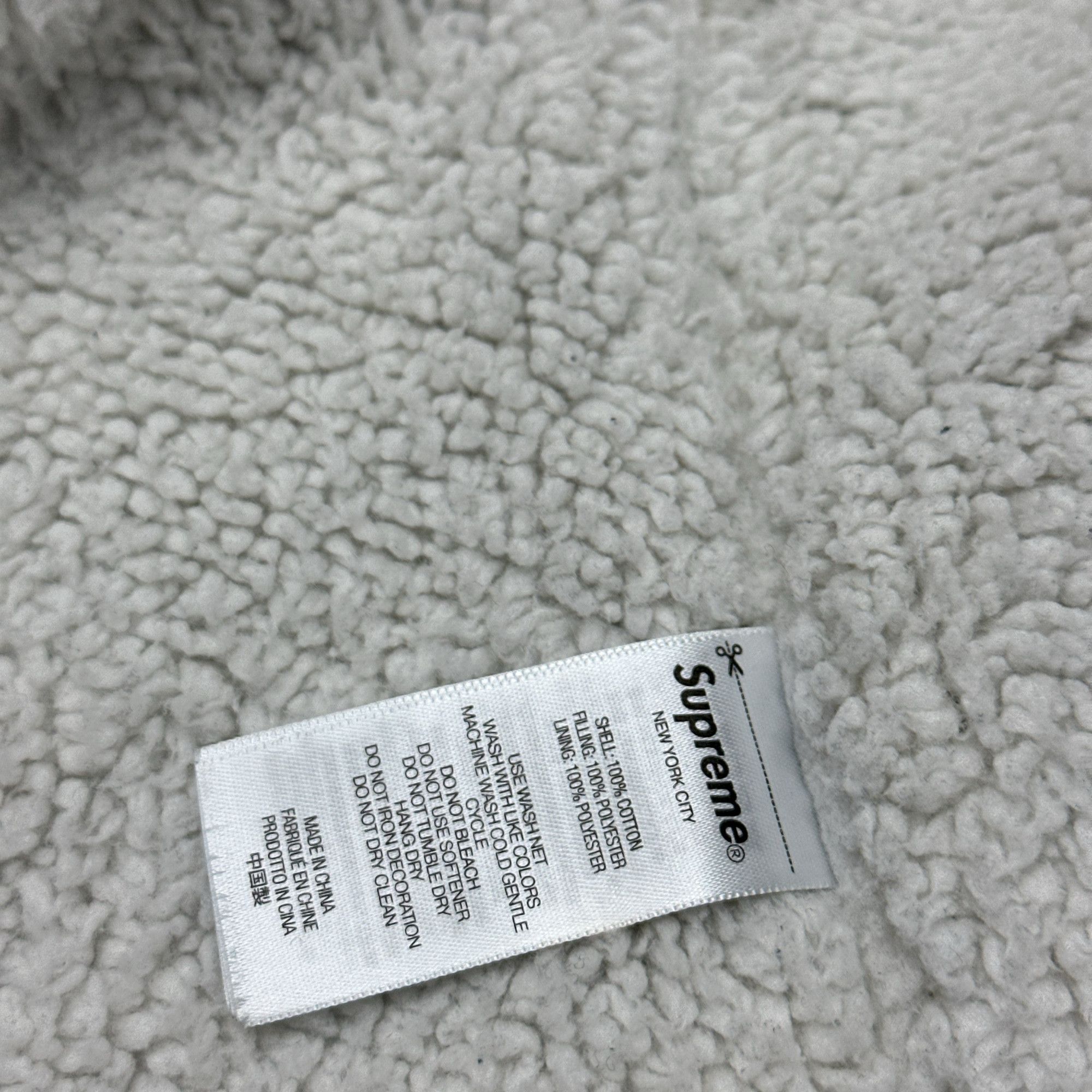Supreme Supreme Shearling Lined Denim Shirt Size S Size US S / EU 44-46 / 1 - 3 Thumbnail