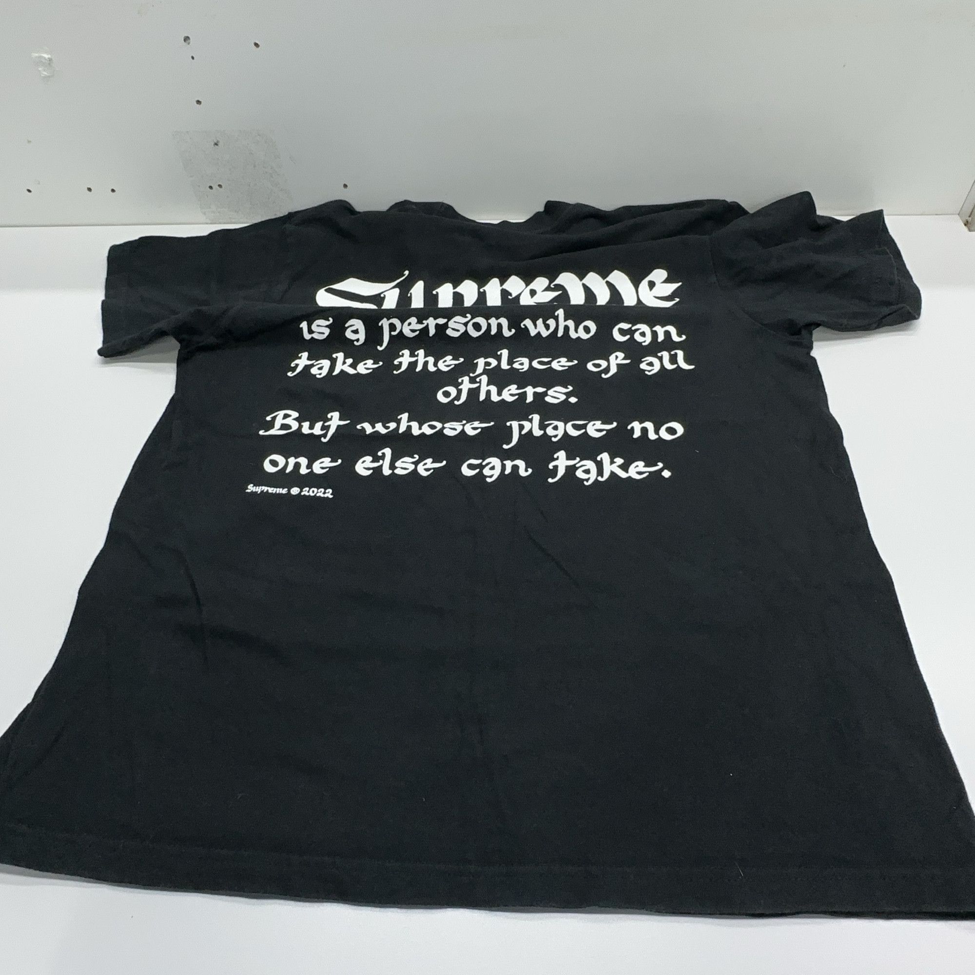 Supreme Supreme Person Graphic Tee Size M Size US M / EU 48-50 / 2 - 12 Thumbnail
