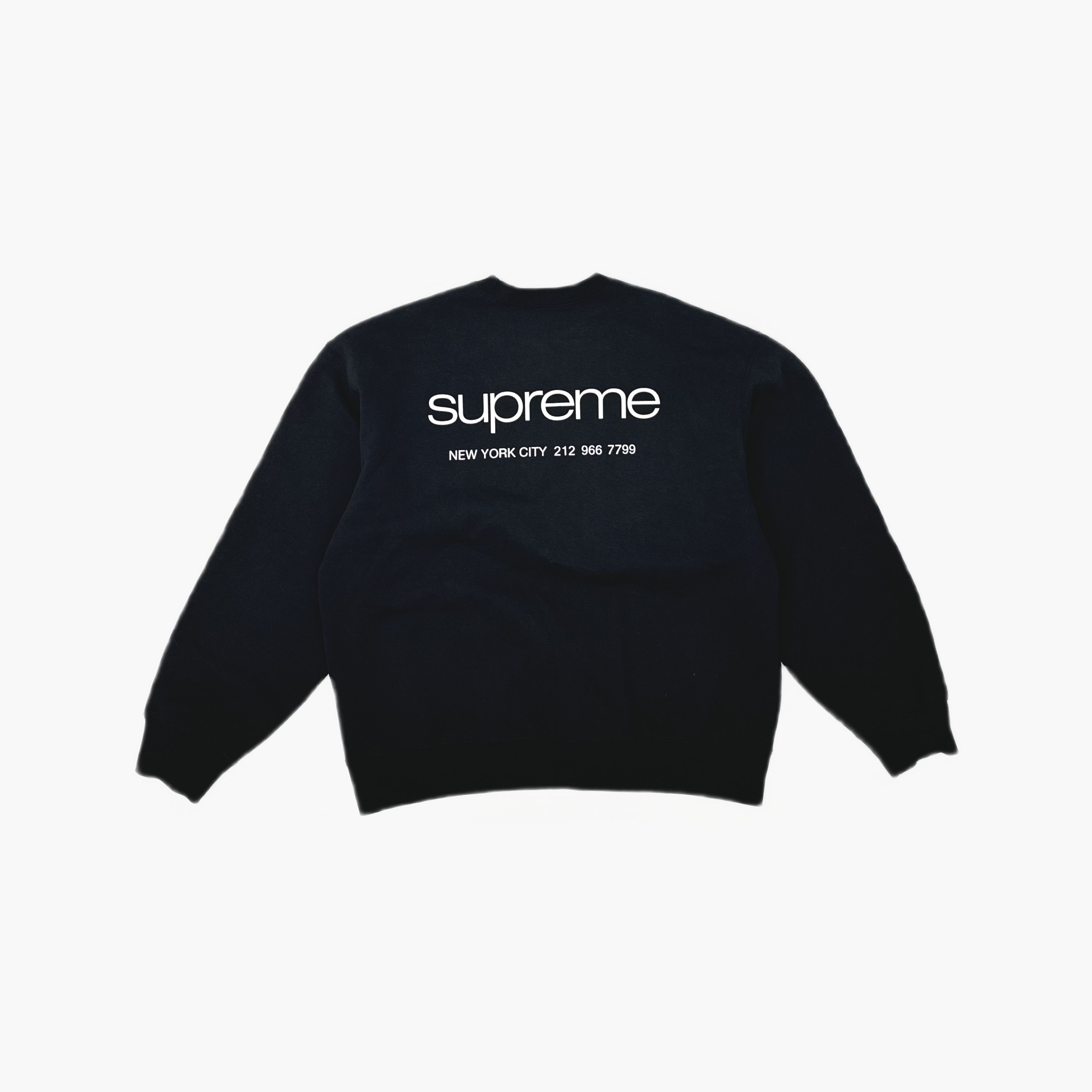 Supreme Supreme NYC Logo Crewneck Sweatshirt Size L Size US L / EU 52-54 / 3 - 2 Thumbnail