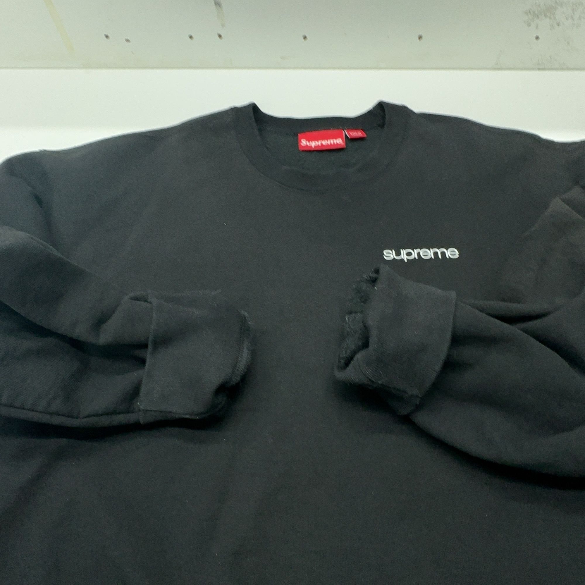 Supreme Supreme NYC Logo Crewneck Sweatshirt Size L Size US L / EU 52-54 / 3 - 10 Thumbnail