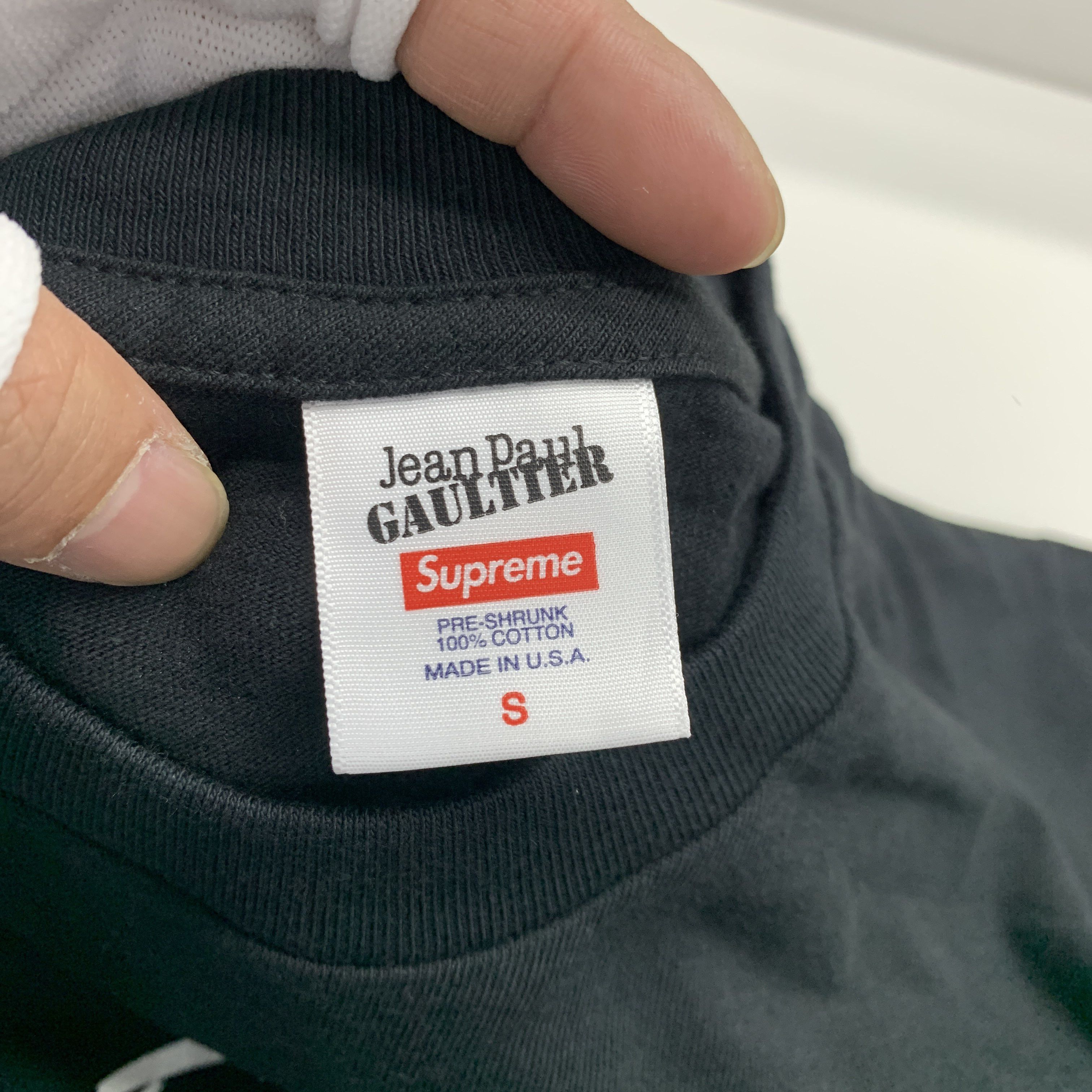 Supreme Supreme x Jean Paul Gaultier Graphic T-Shirt Size S Size US S / EU 44-46 / 1 - 3 Thumbnail