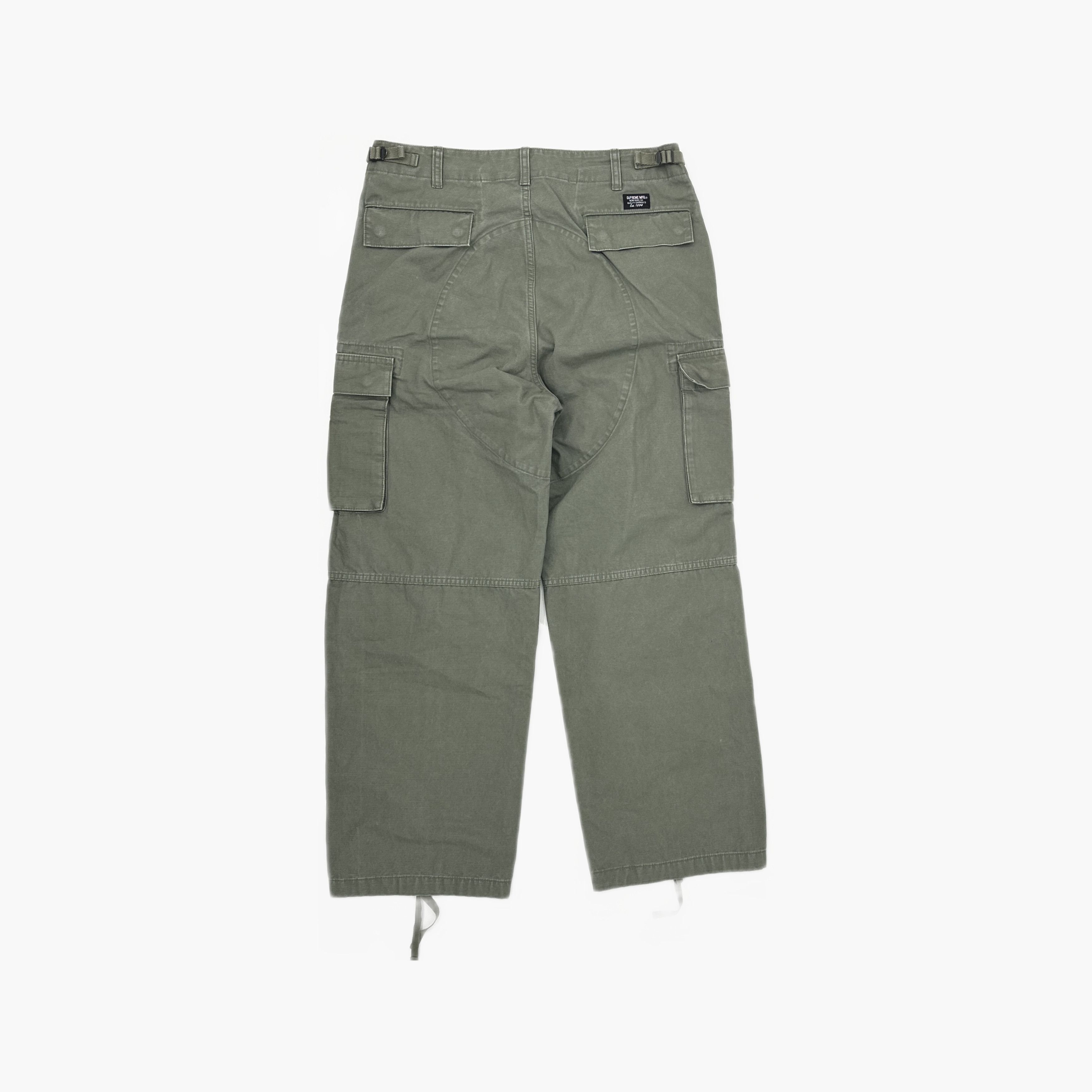 Supreme Supreme Cotton Cargo Pants Size 30 Size US 30 / EU 46 - 2 Thumbnail