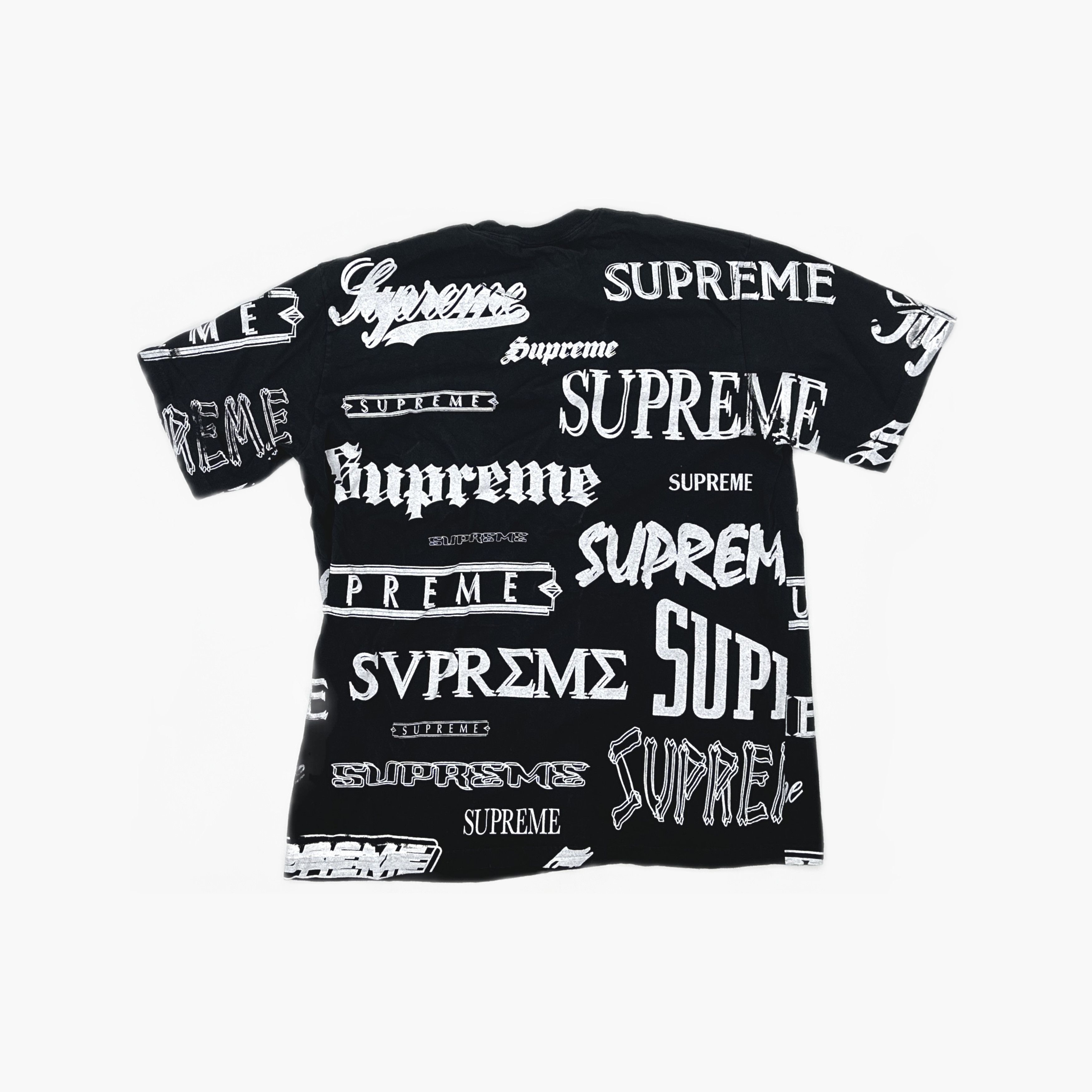 Supreme Supreme Multi Logo T-Shirt Size L Size US L / EU 52-54 / 3 - 2 Thumbnail