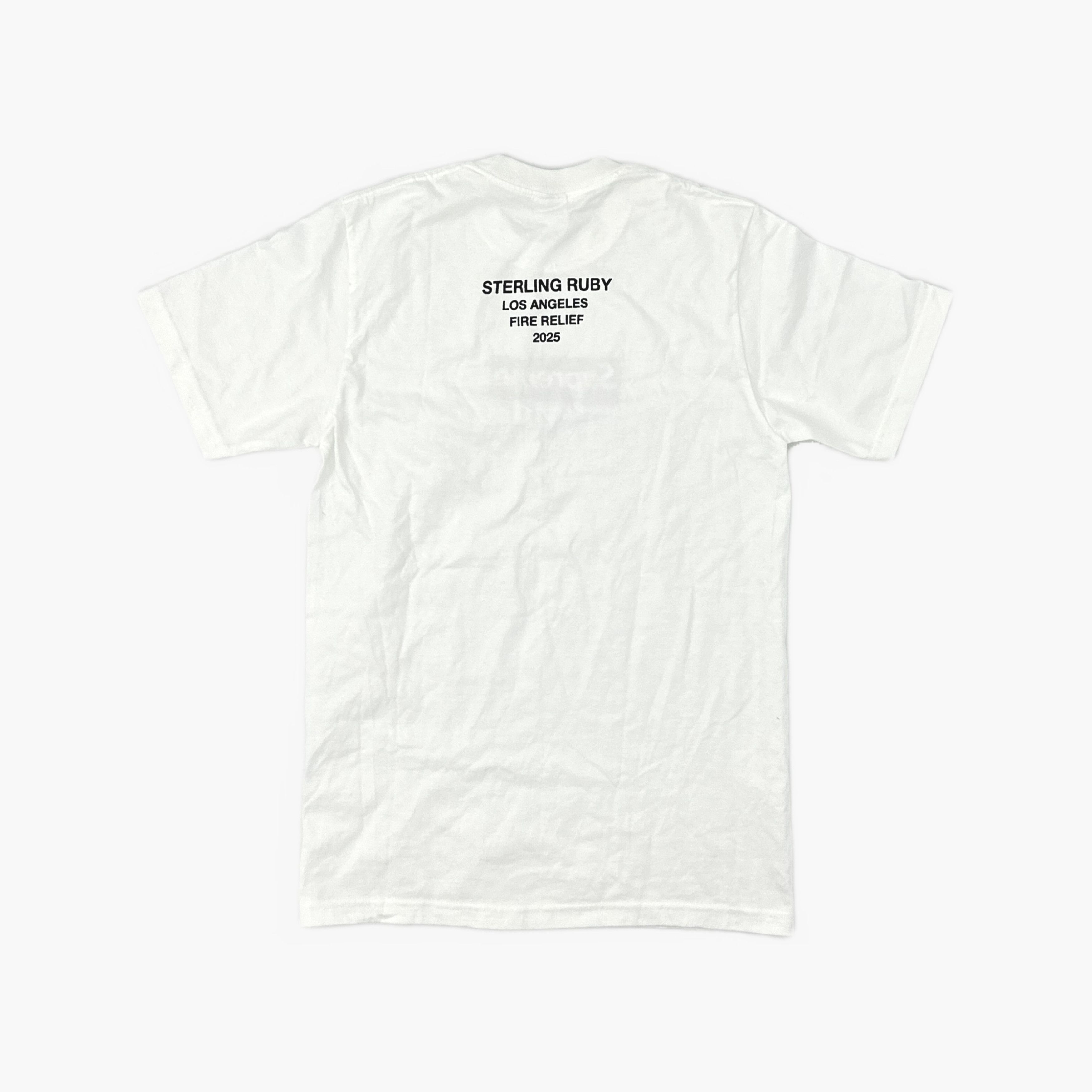 Supreme Supreme Sterling Ruby LA Fire Relief Box Logo Tee Size S Size US S / EU 44-46 / 1 - 2 Thumbnail