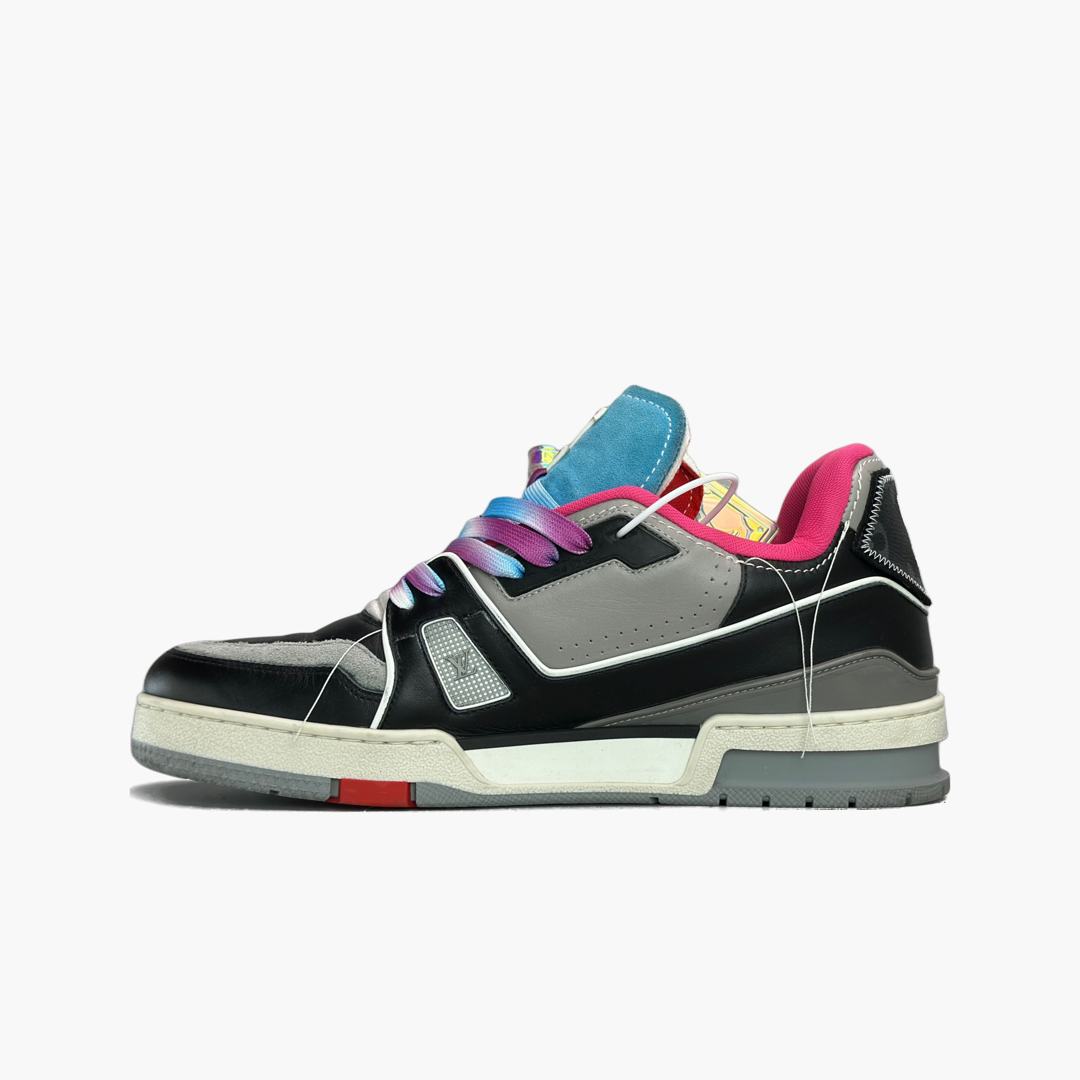 Louis Vuitton Louis Vuitton Trainer Multi-Color Sneakers Size 9.5 Size US 9.5 / EU 42-43 - 3 Thumbnail