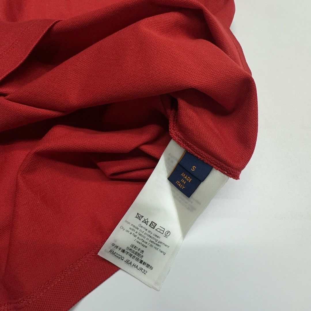 Louis Vuitton Louis Vuitton Red Polo Shirt Size S Size US S / EU 44-46 / 1 - 3 Thumbnail