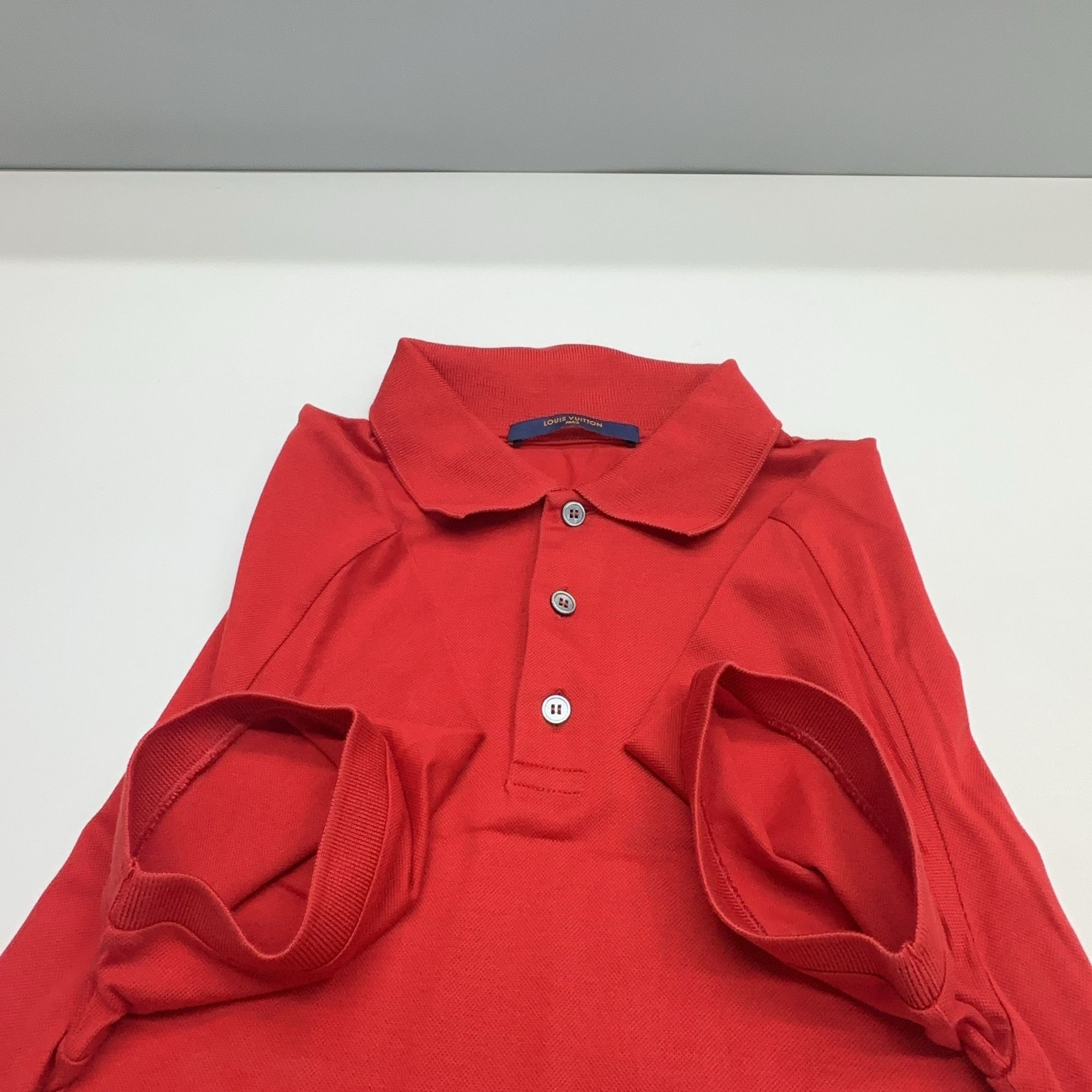 Louis Vuitton Louis Vuitton Red Polo Shirt Size S Size US S / EU 44-46 / 1 - 9 Thumbnail
