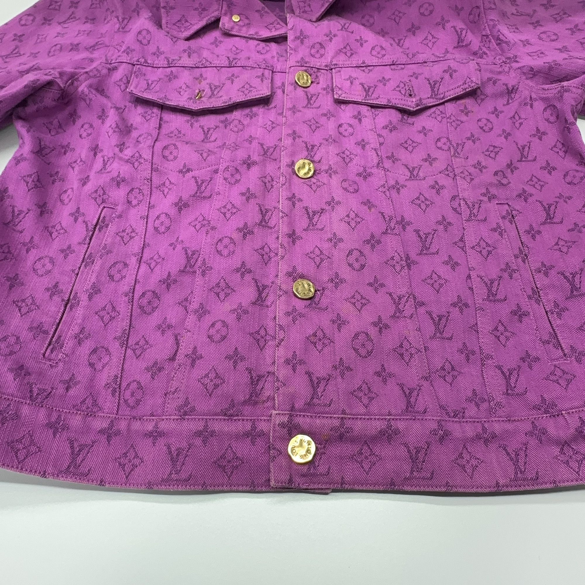 Louis Vuitton Louis Vuitton Monogram Denim Jacket US XXL Size US XXL / EU 58 / 5 - 9 Thumbnail