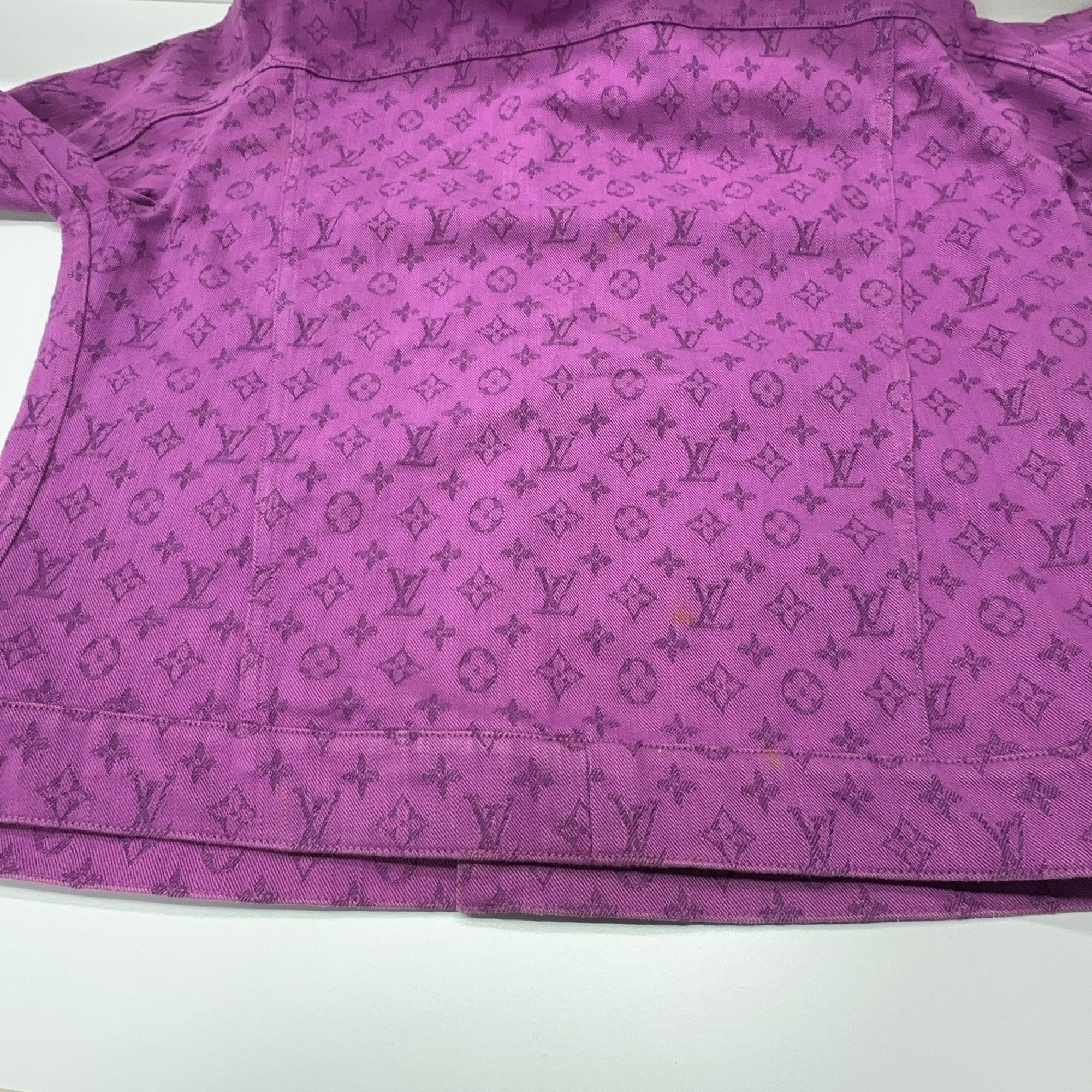 Louis Vuitton Louis Vuitton Monogram Denim Jacket US XXL Size US XXL / EU 58 / 5 - 12 Thumbnail