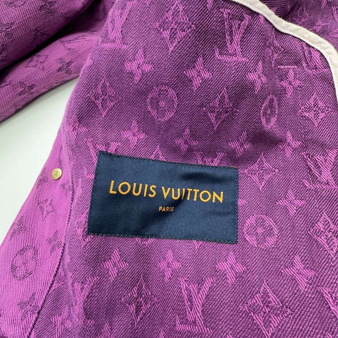 Louis Vuitton Louis Vuitton Monogram Denim Jacket US XXL Size US XXL / EU 58 / 5 - 3 Thumbnail