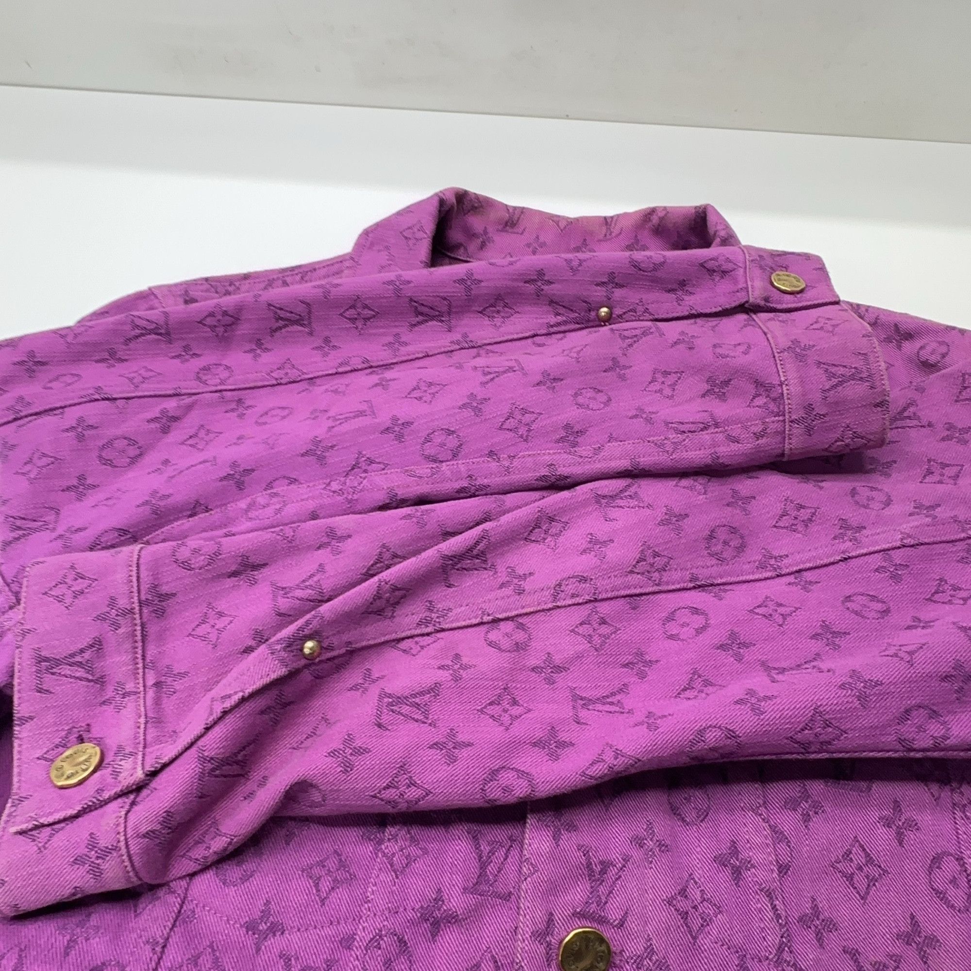 Louis Vuitton Louis Vuitton Monogram Denim Jacket US XXL Size US XXL / EU 58 / 5 - 6 Thumbnail