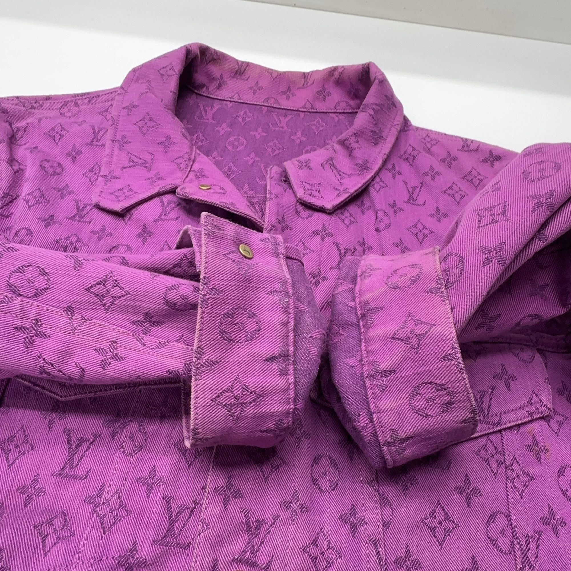 Louis Vuitton Louis Vuitton Monogram Denim Jacket US XXL Size US XXL / EU 58 / 5 - 7 Thumbnail