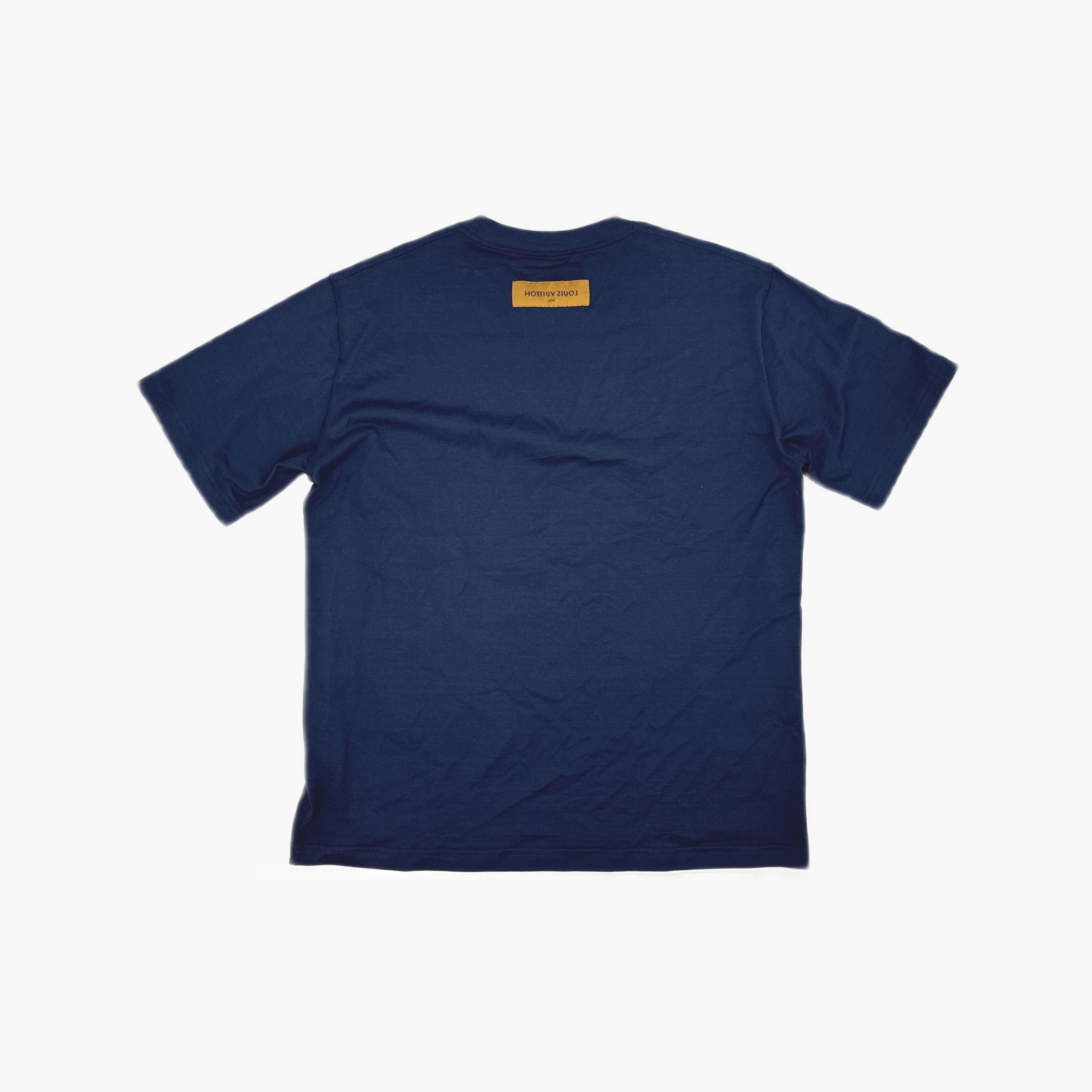 Louis Vuitton Louis Vuitton Dot Logo Graphic T-Shirt Size XL Size US XL / EU 56 / 4 - 2 Thumbnail