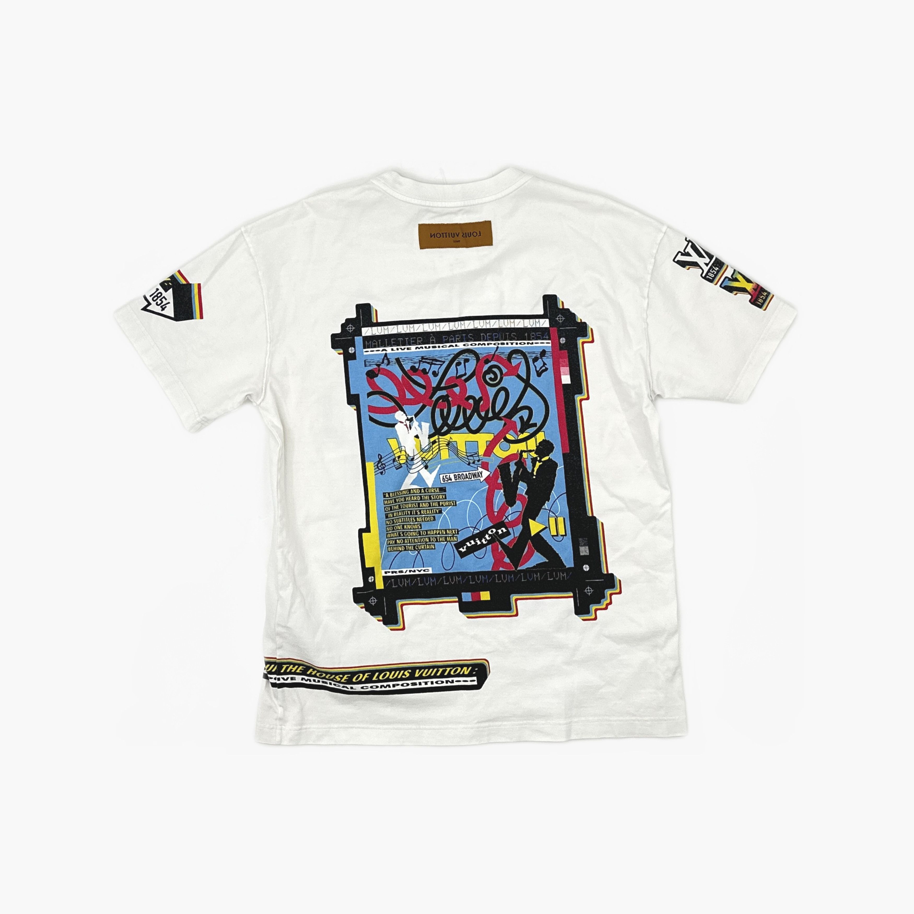 Louis Vuitton Louis Vuitton Graphic T-Shirt Size S Size US S / EU 44-46 / 1 - 2 Thumbnail