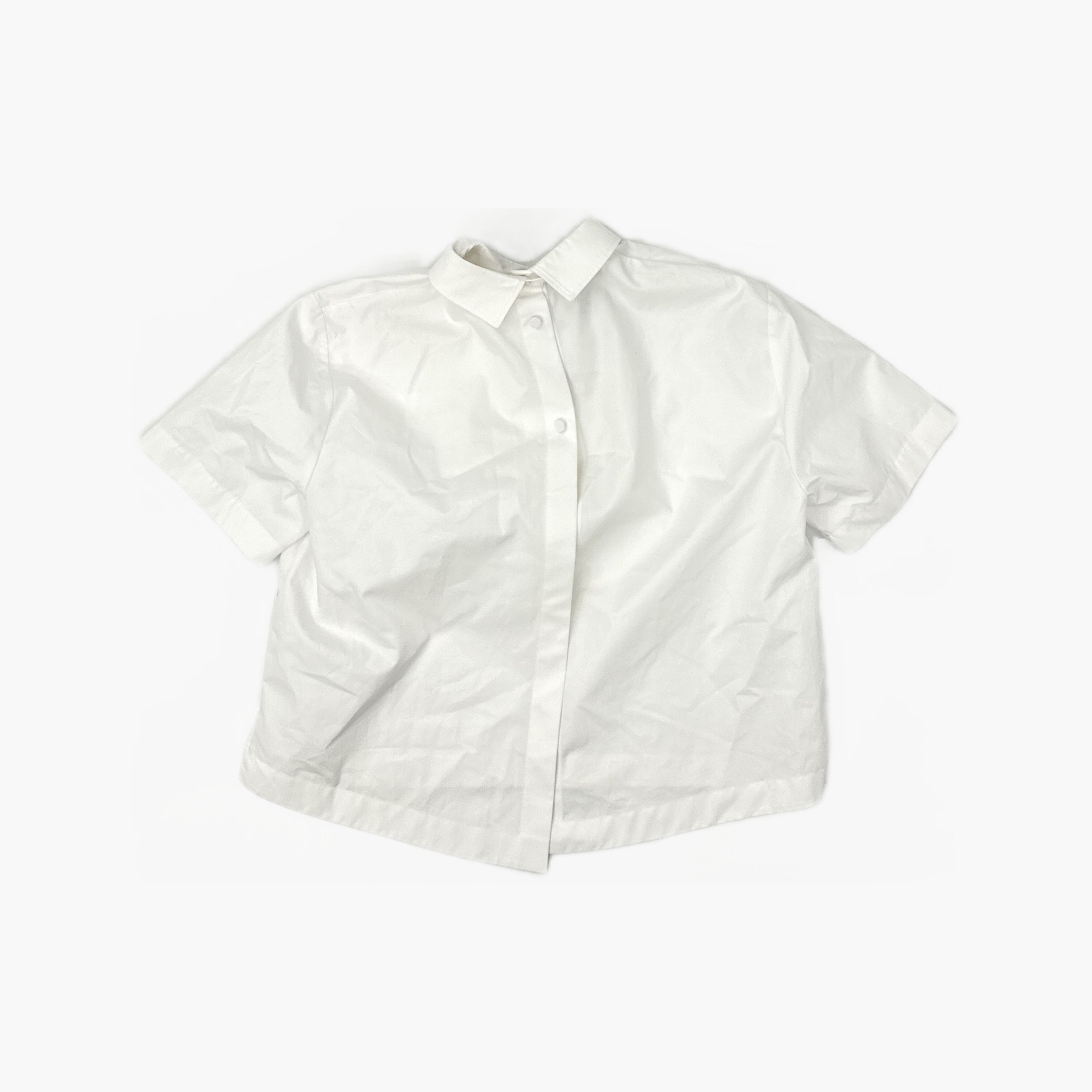 Gucci Gucci Logo Collar Short Sleeve Button Up Shirt Size 40 Size S / US 4 / IT 40 - 2 Thumbnail