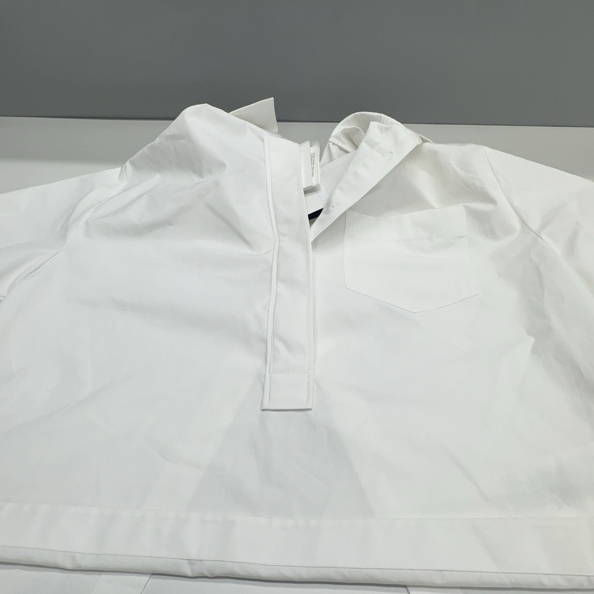 Gucci Gucci Logo Collar Short Sleeve Button Up Shirt Size 40 Size S / US 4 / IT 40 - 8 Thumbnail