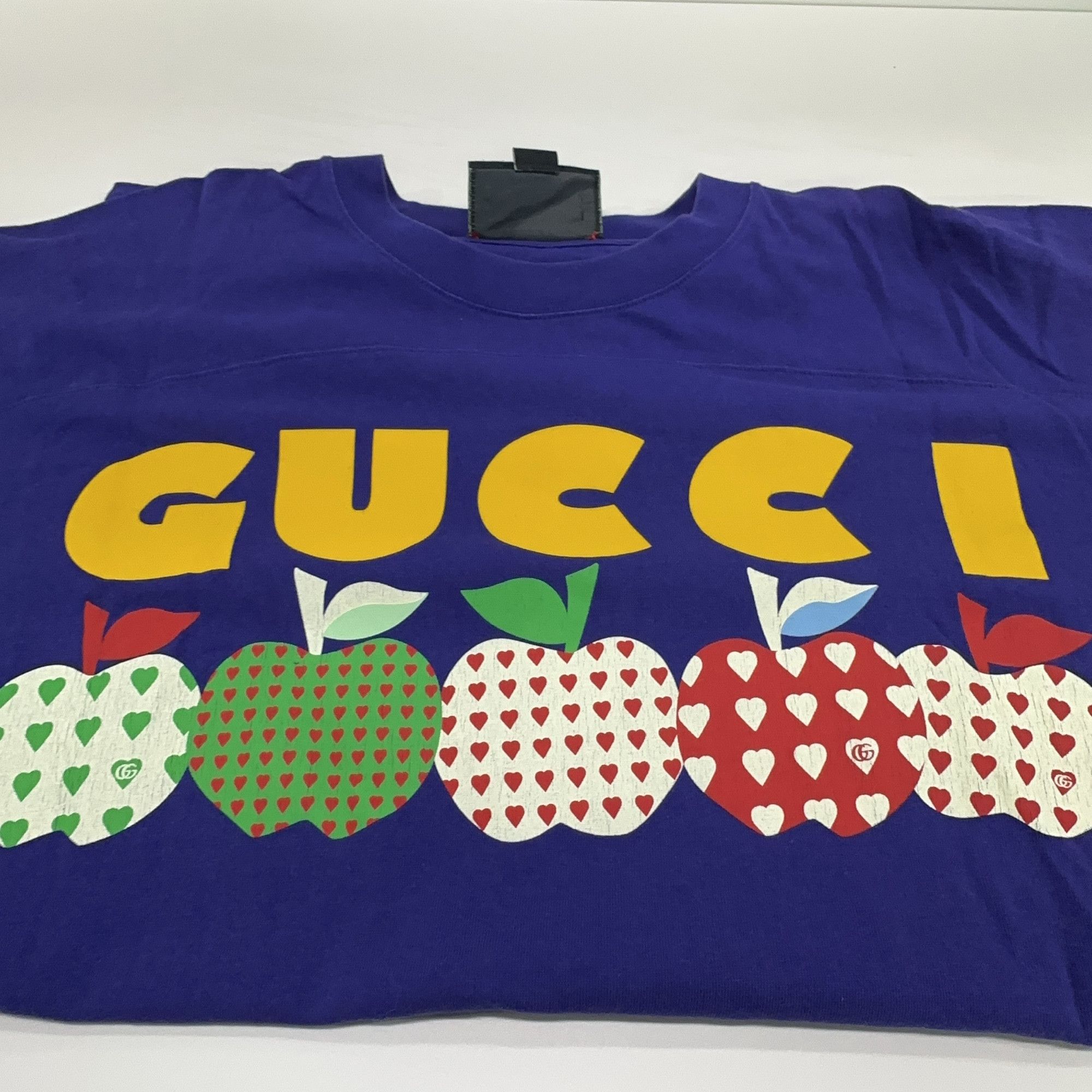 Gucci Gucci Heart Apple Graphic T-Shirt S Size US S / EU 44-46 / 1 - 8 Thumbnail